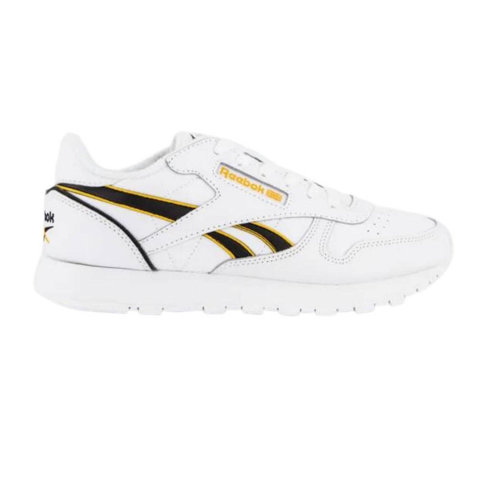 Tenis Reebok Classic Leather Unisex White-Black 