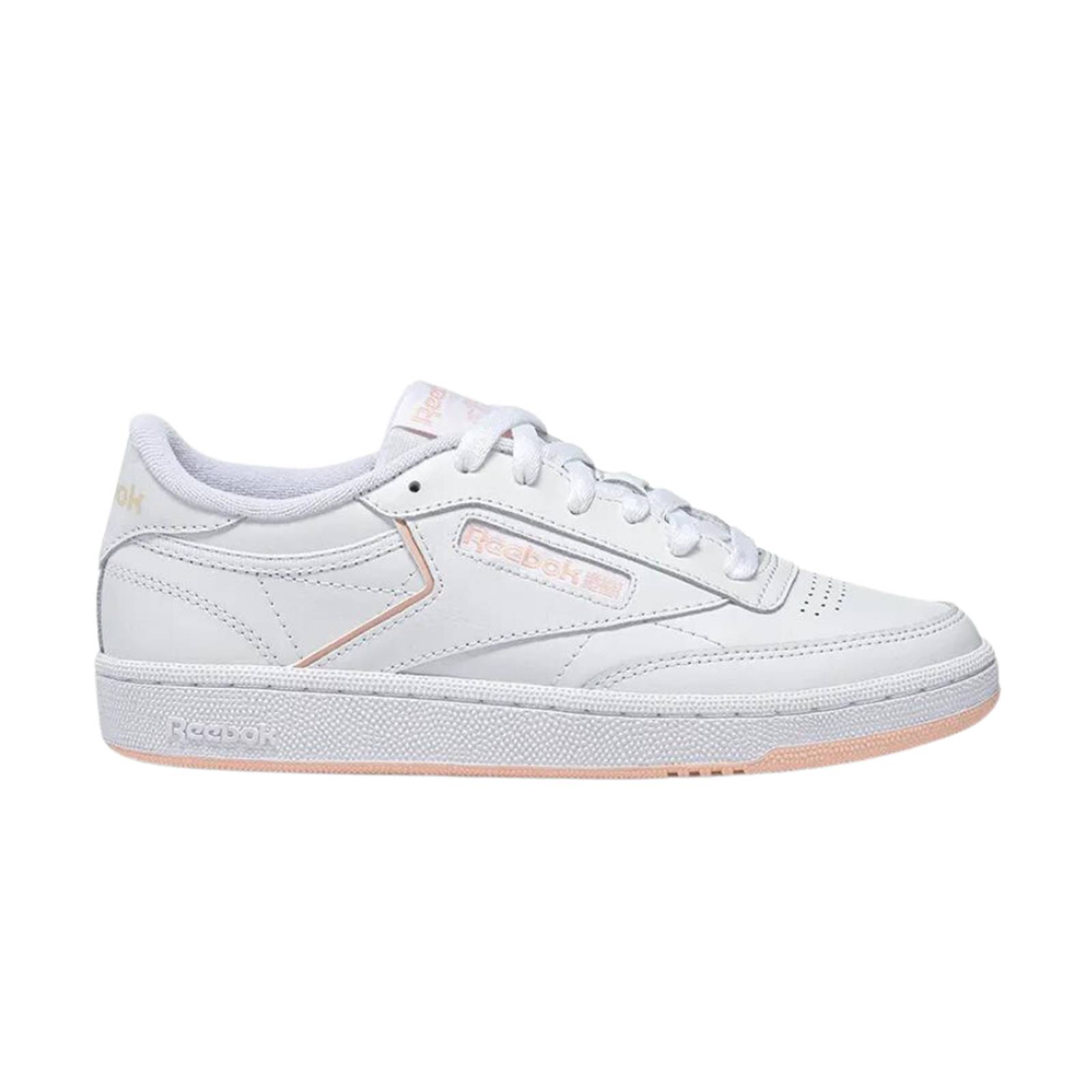 Tenis Reebok Club C 85 Mujer Blancos Casuales