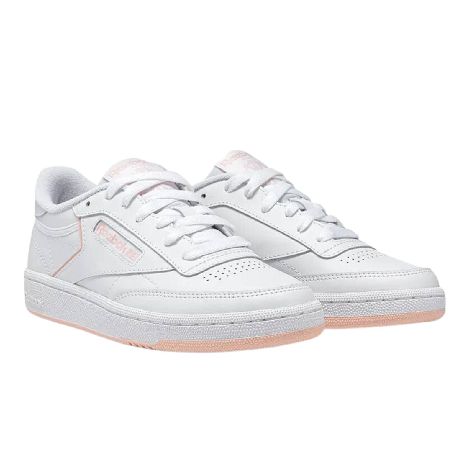 Tenis Reebok Club C 85 Mujer Blancos Casuales