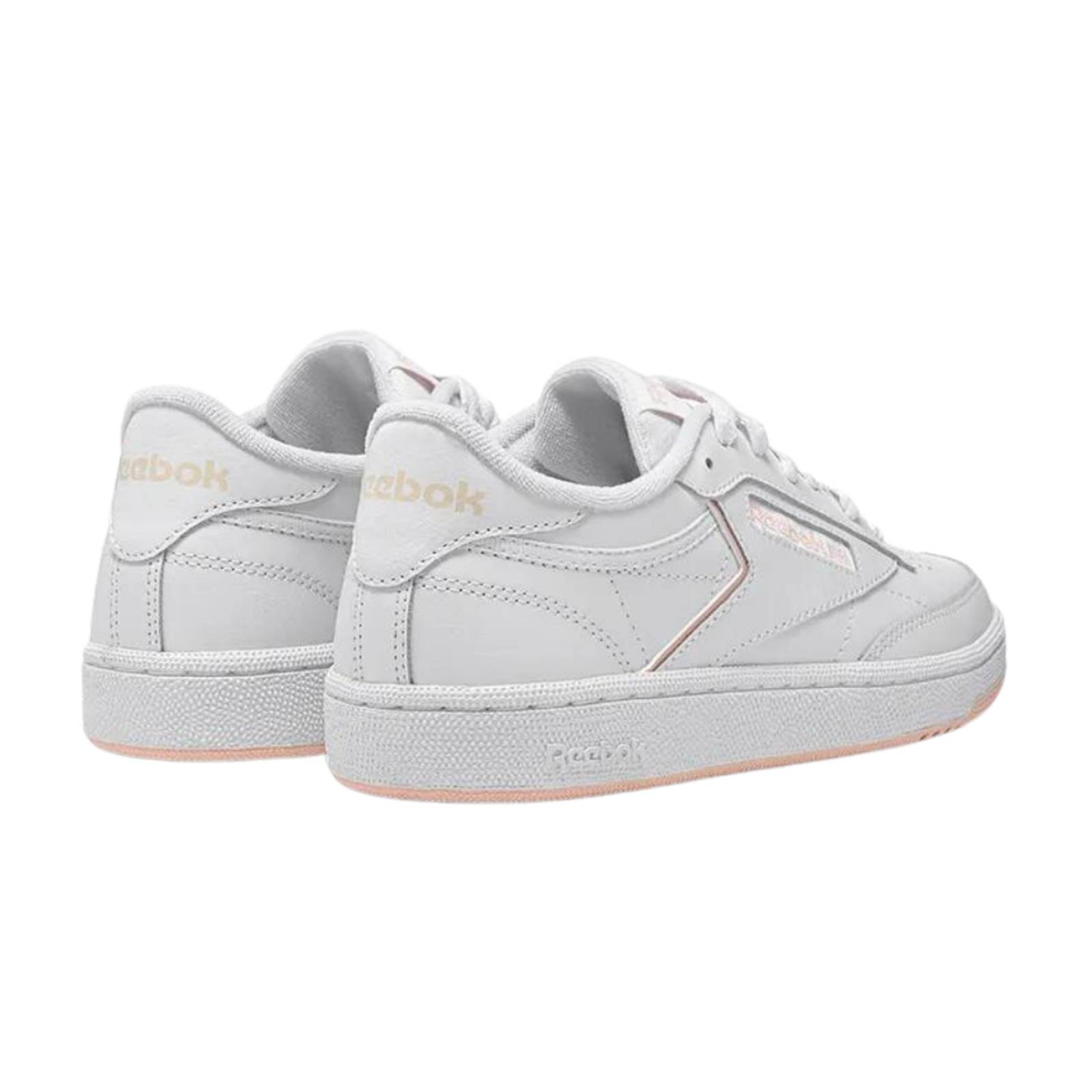 Tenis Reebok Club C 85 Mujer Blancos Casuales