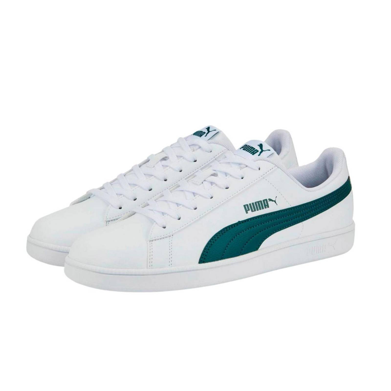 Tenis Puma UP Blancos- Verdes Hombre Casual 