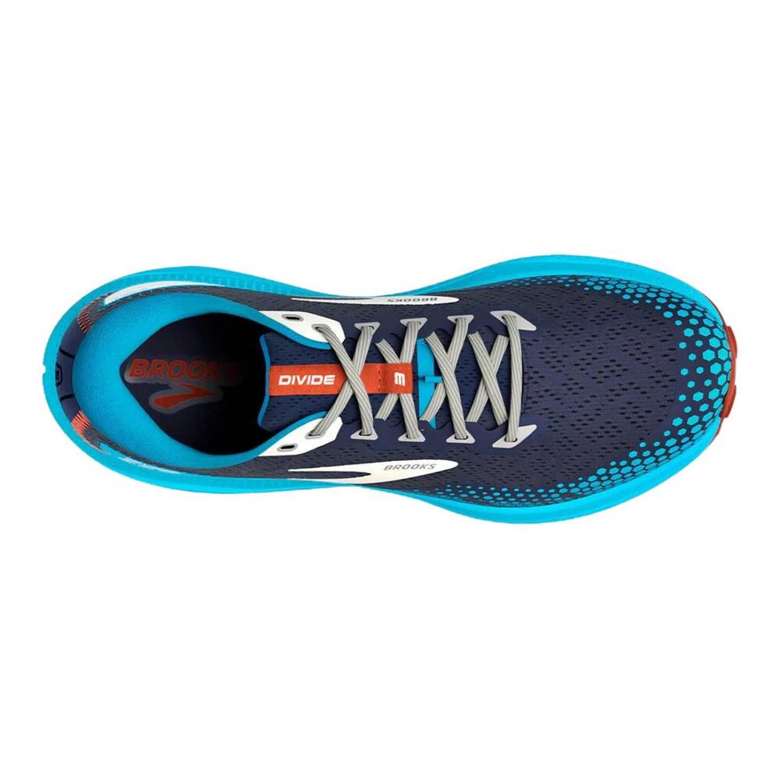 Tenis Brooks Divide 3 Hombre Blue Senderismo 