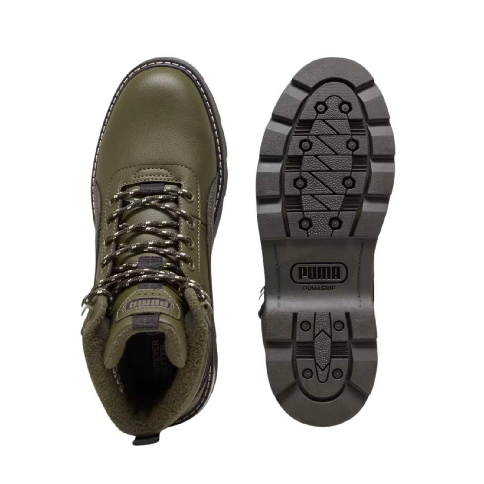 Botas Puma Desierto V3 Dark- Olive Unisex Casual 