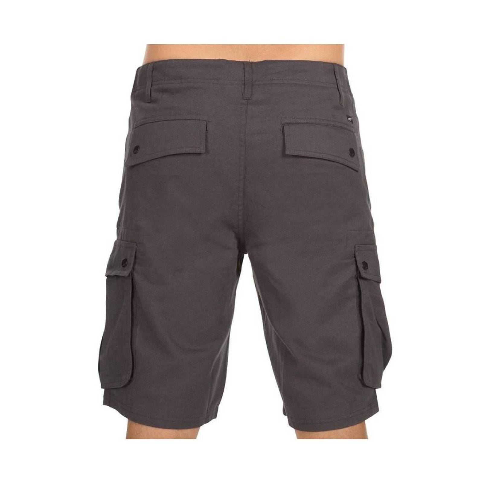 Short Alpine Crunch Verde Militar Hombre Casual 