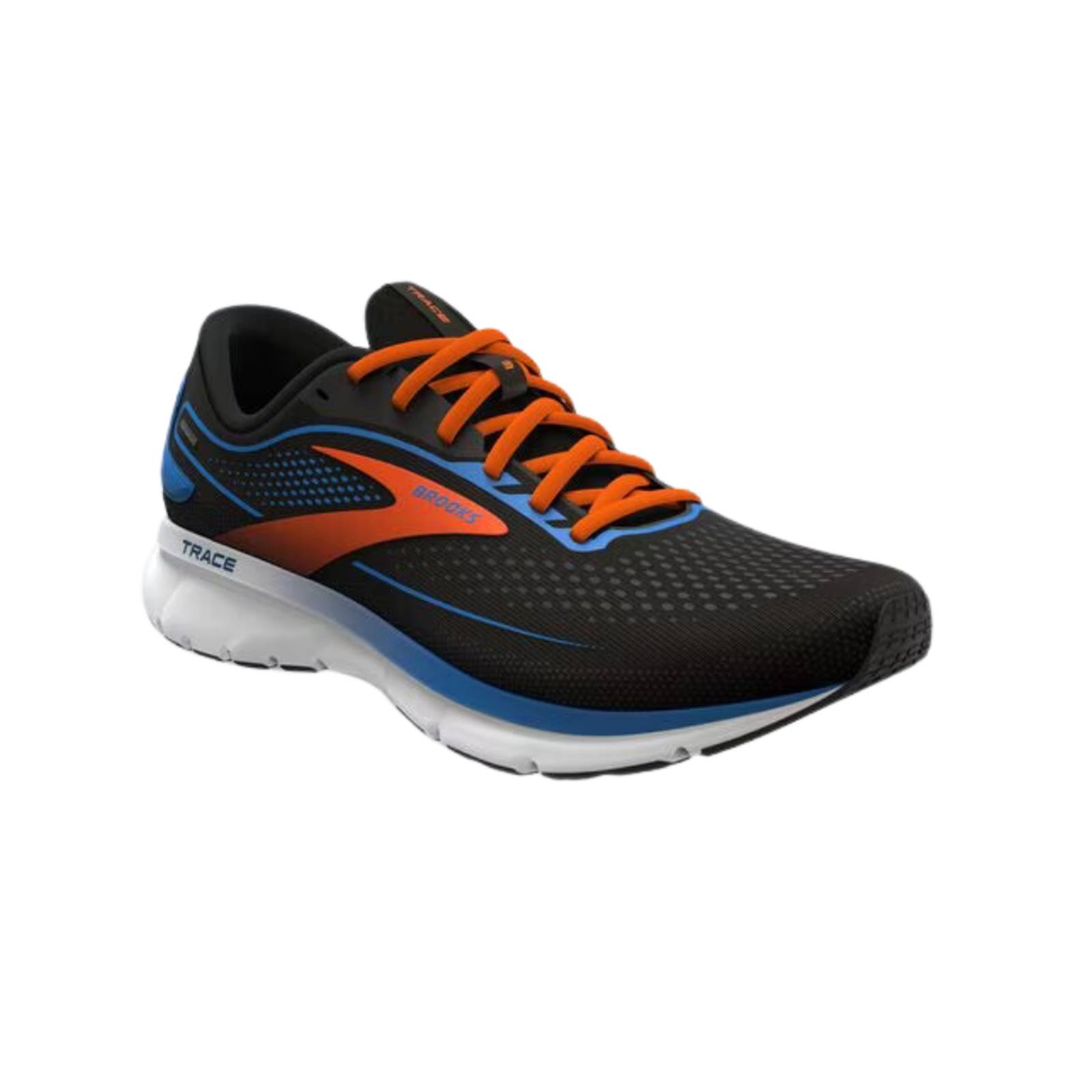 Tenis Brooks Trace 2 Black Hombre Casual 