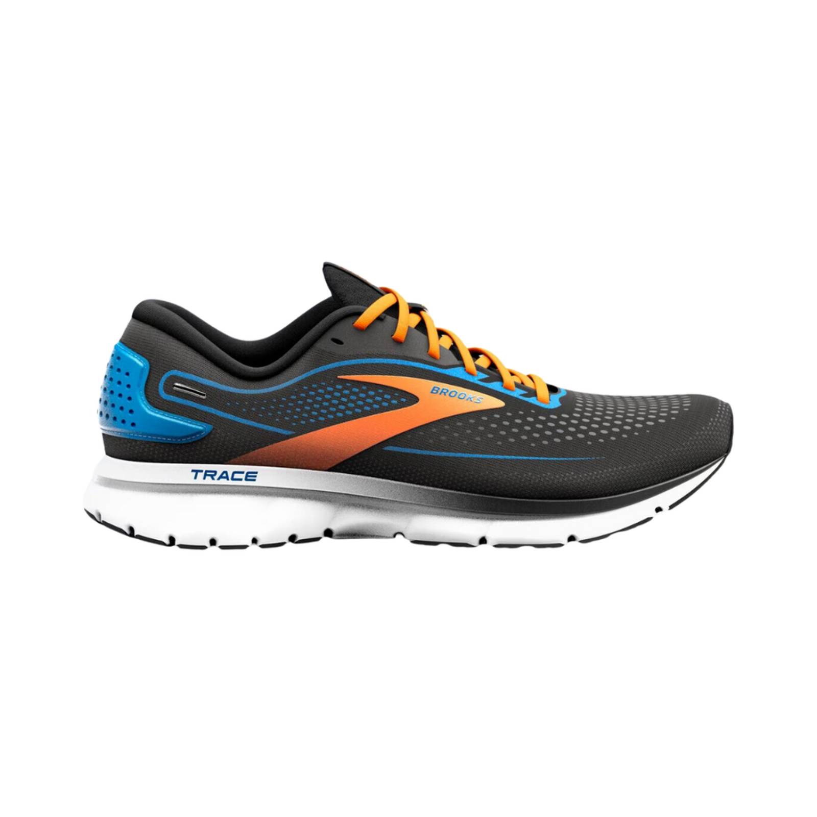 Tenis Brooks Trace 2 Black Hombre Casual 