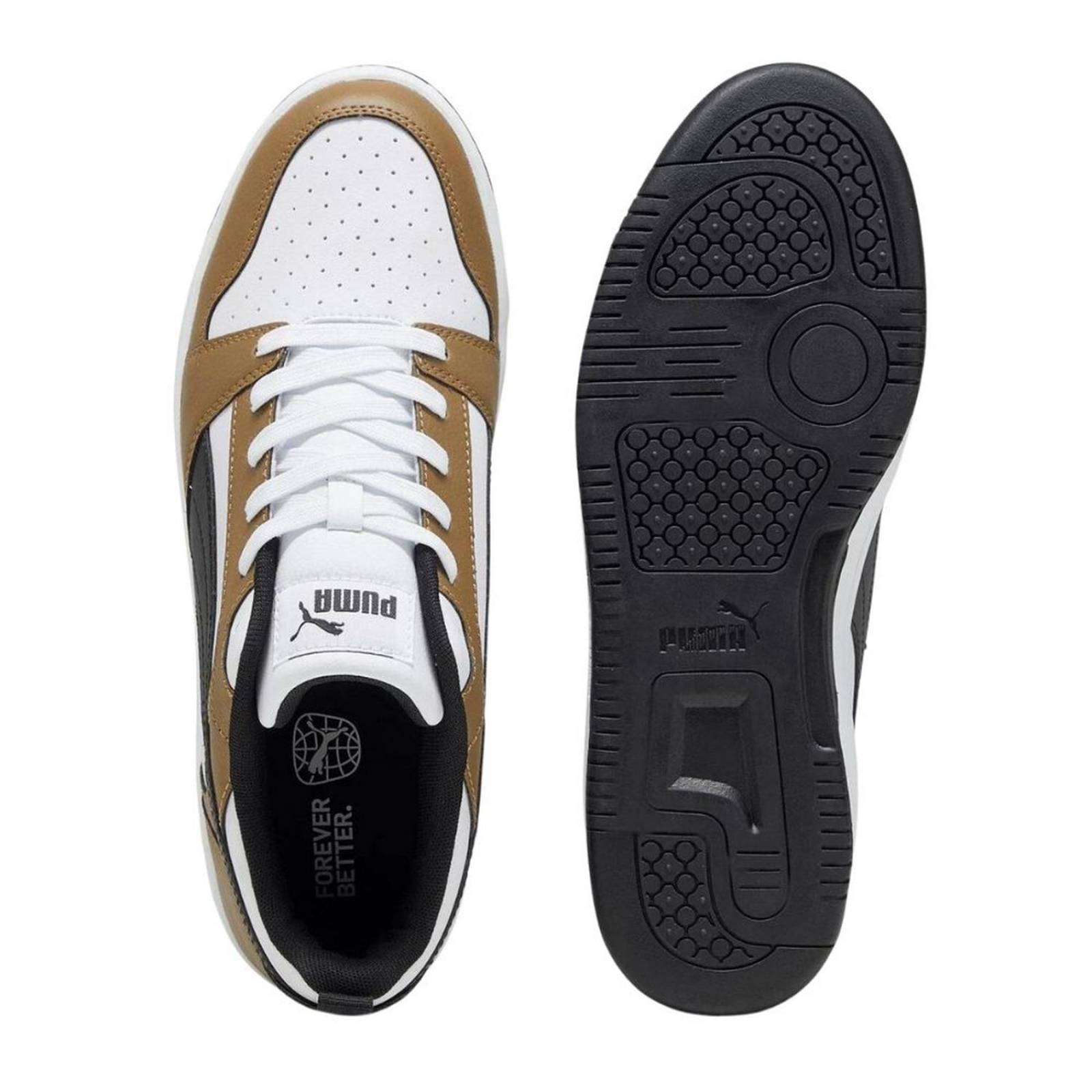 Tenis Puma Rebound V6 Brown Hombre Casual 