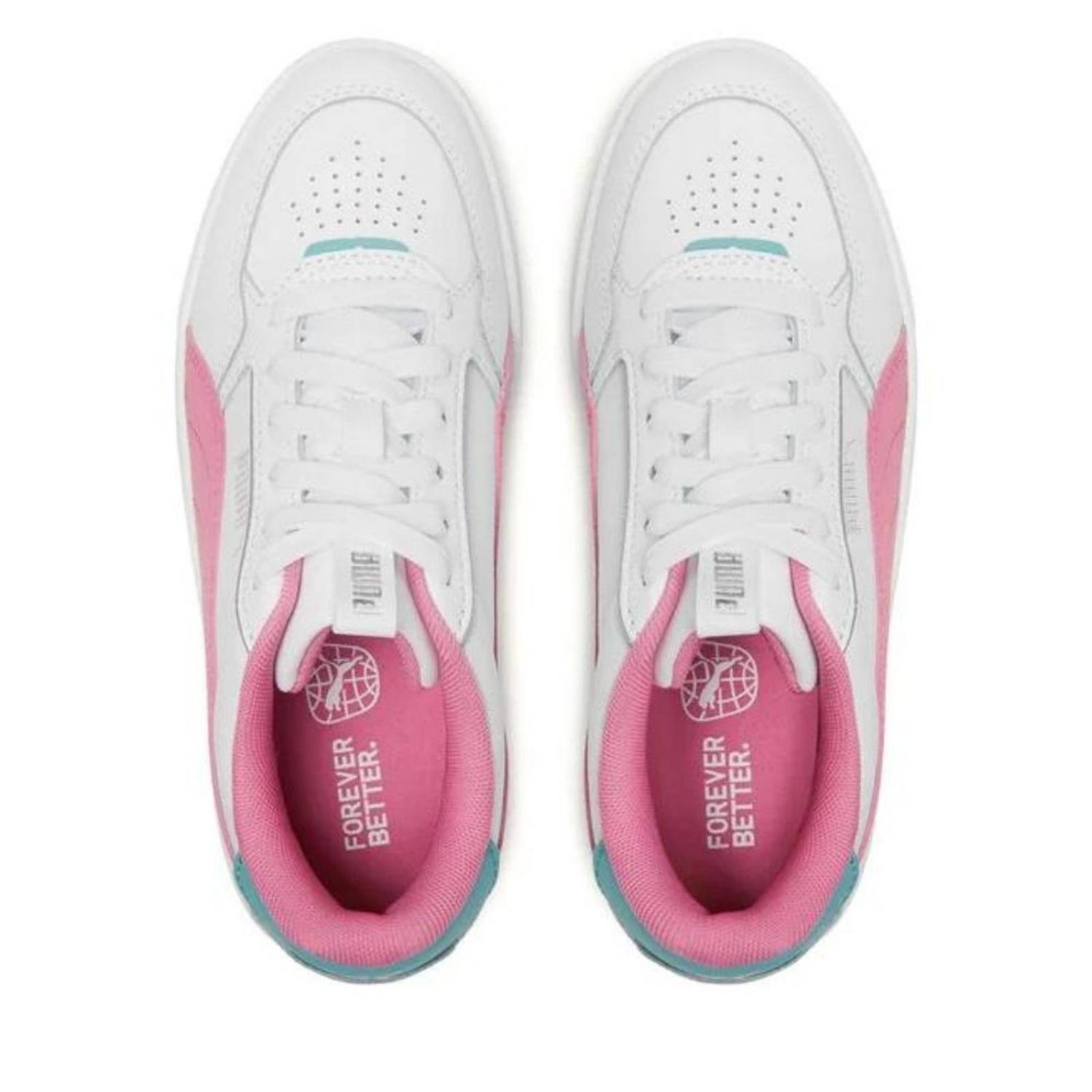 Tenis Puma Karmen Rebelle Jr White-Strawberry Mujer Juvenil 