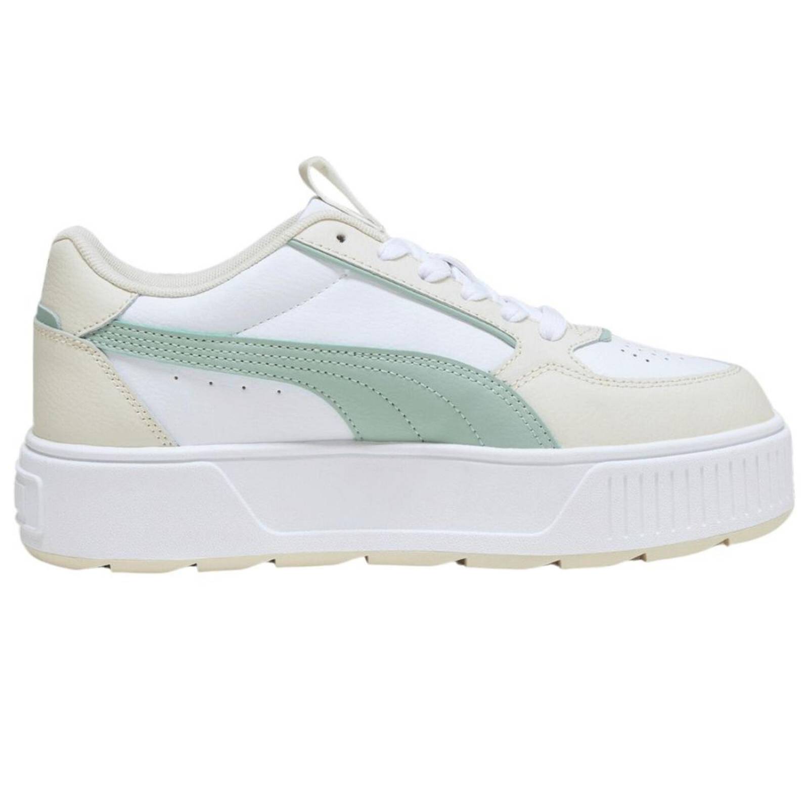 Tenis Puma Karmen Rebelle White/Green Mujer Juvenil