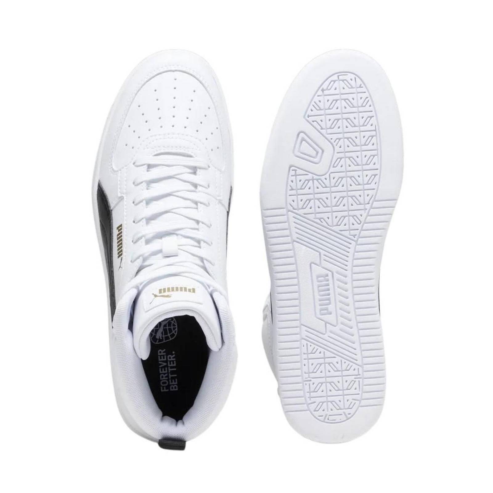Tenis Puma Caven Mid 2.0 White Hombre Casual