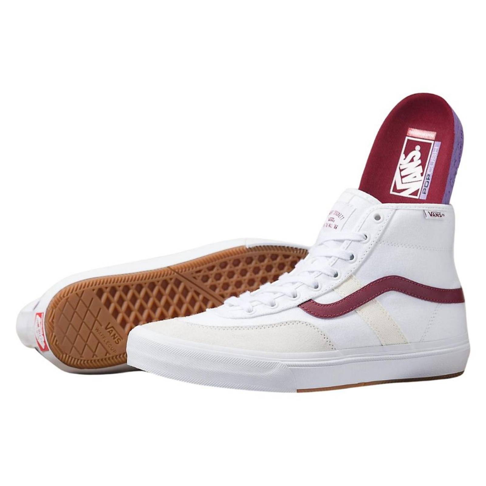Tenis Vans Crockett High Unisex Moda Skate 