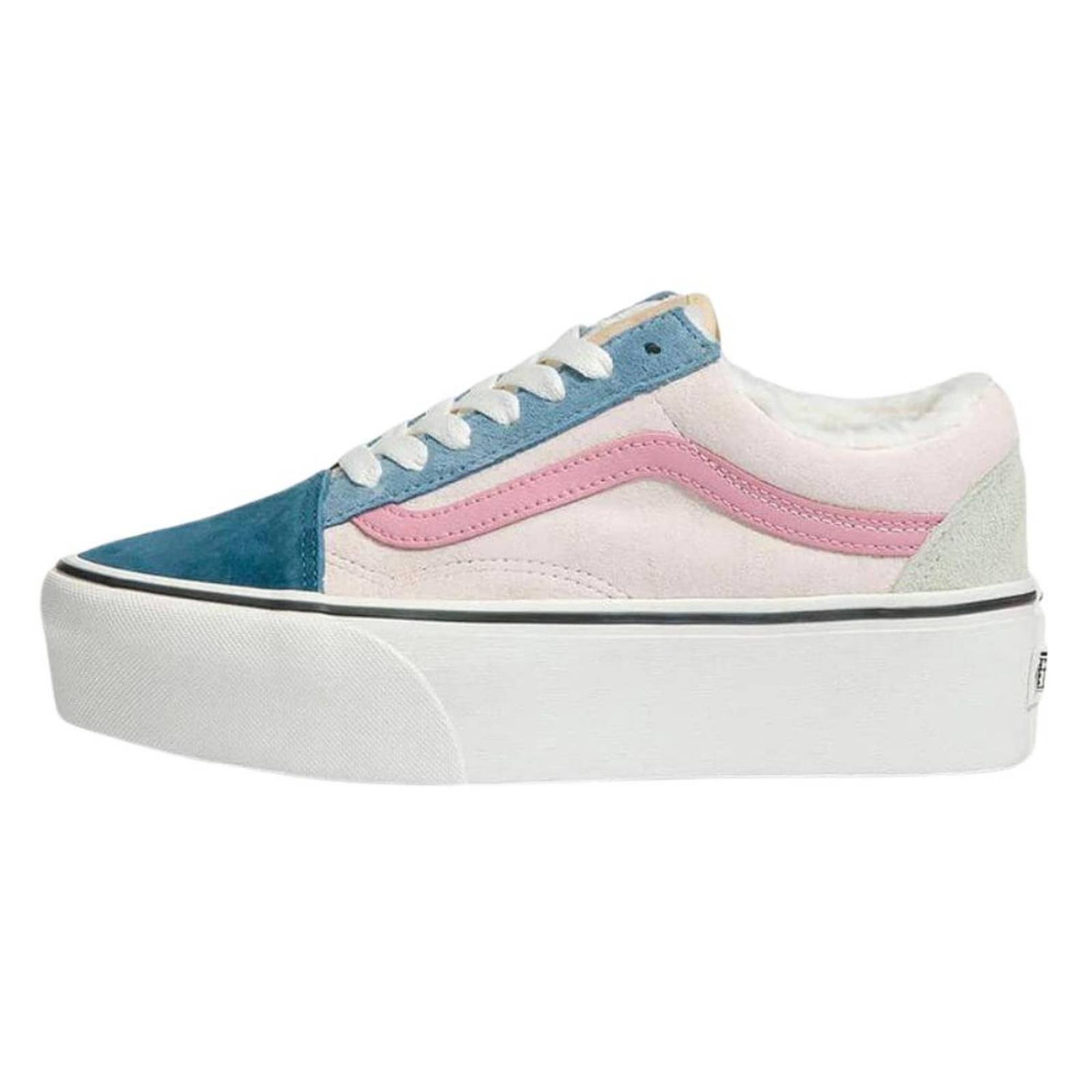 Tenis Vans UA Old Skool Stackform Mujer Moda Juvenil 