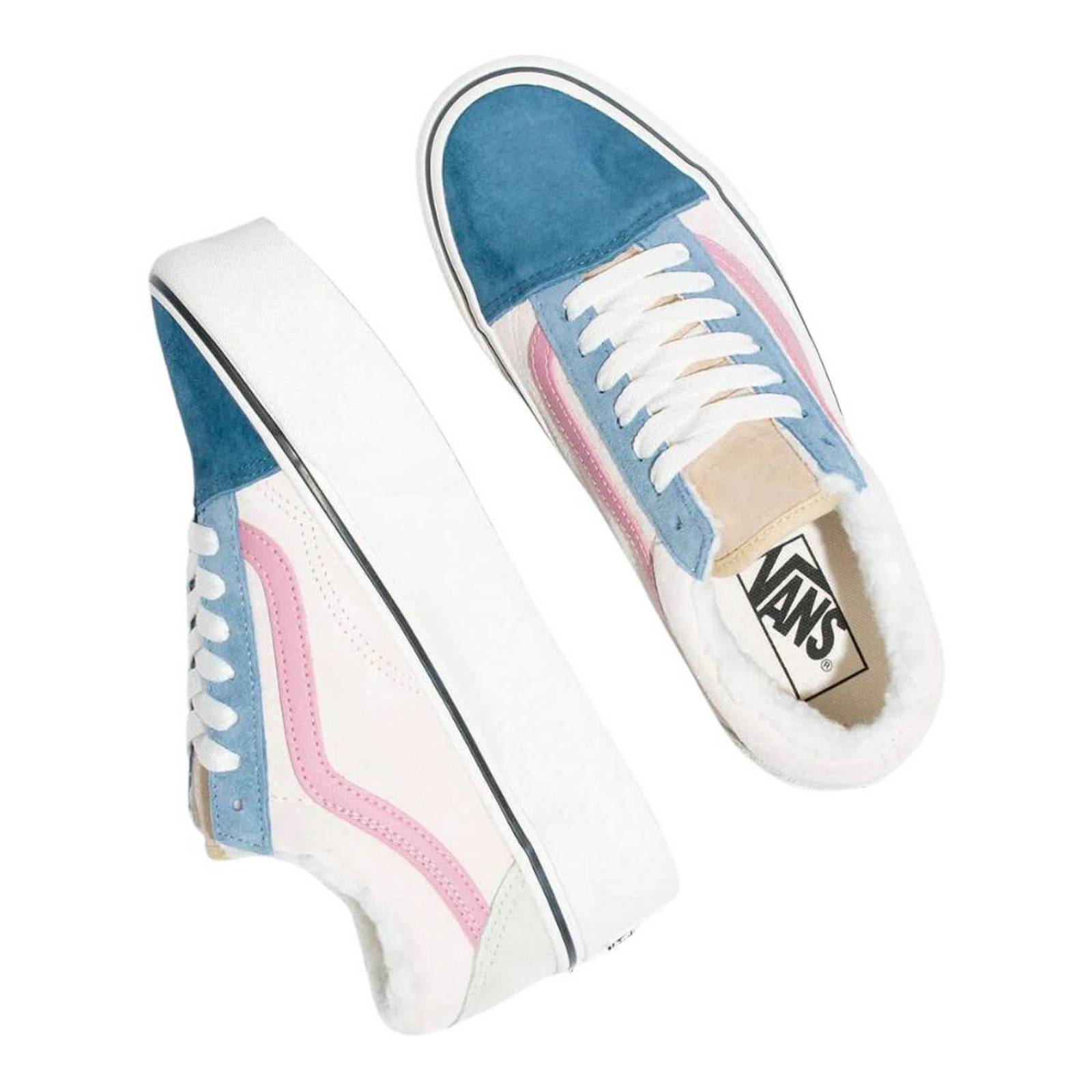 Tenis Vans UA Old Skool Stackform Mujer Moda Juvenil 