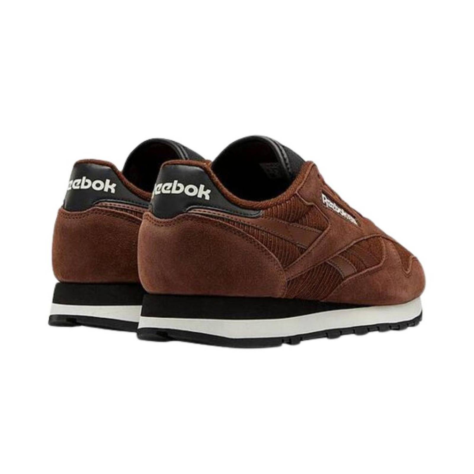Tenis Reebok Classic Leather Brown Hombre Baskets 