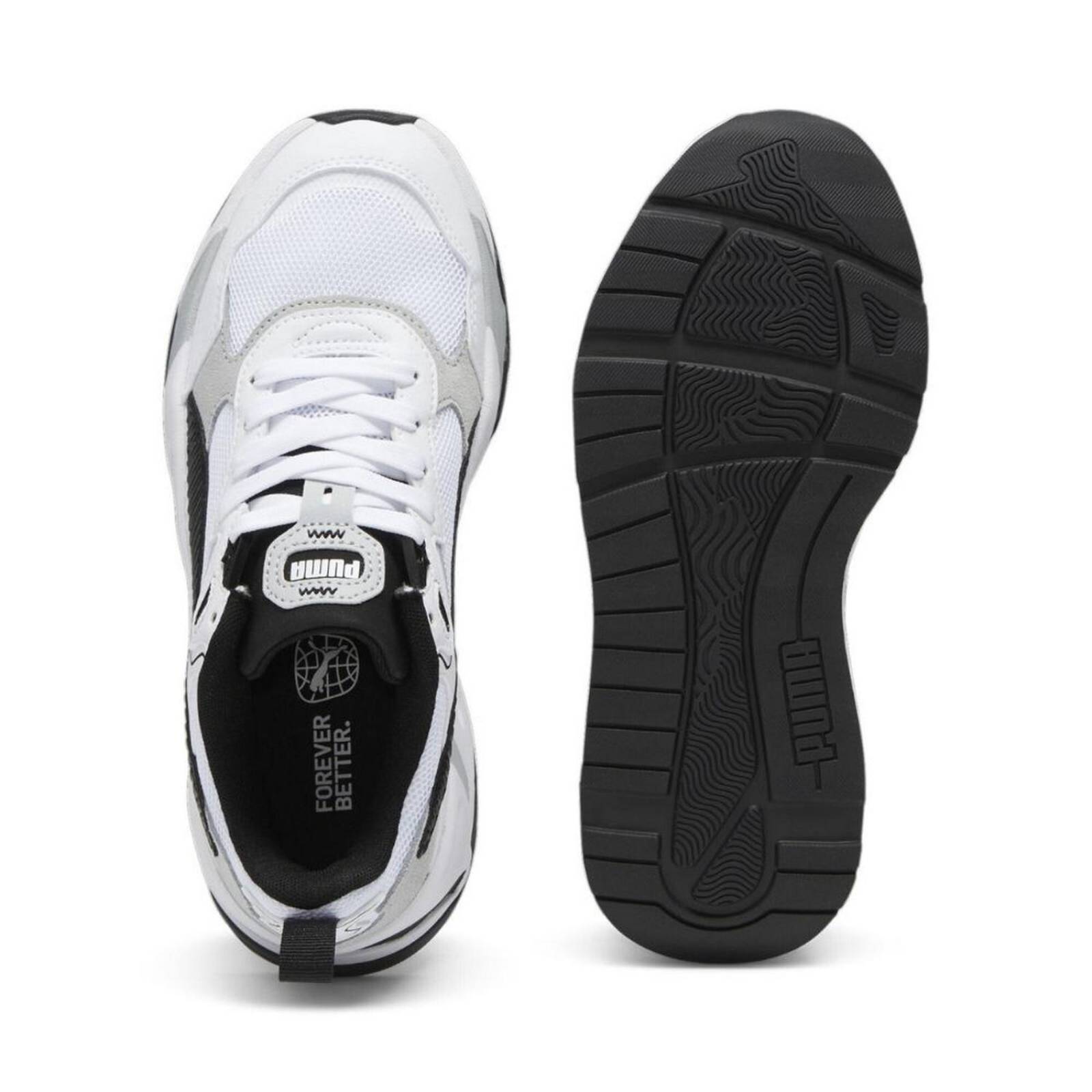 Tenis Puma Trinity White Mujer Moda Casual 