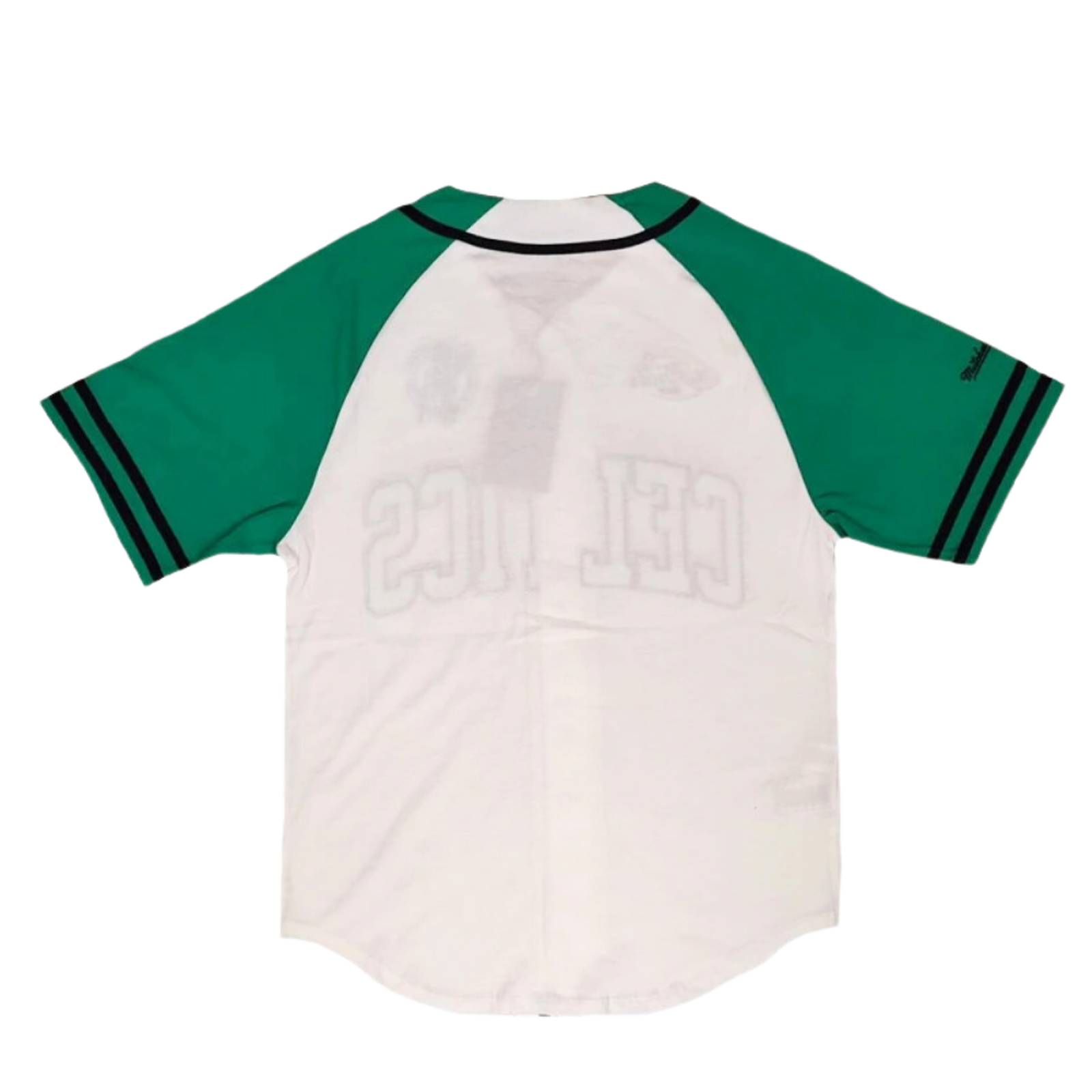 Jersey Mitchell & Ness Hombre Celtics Day Button NBA 