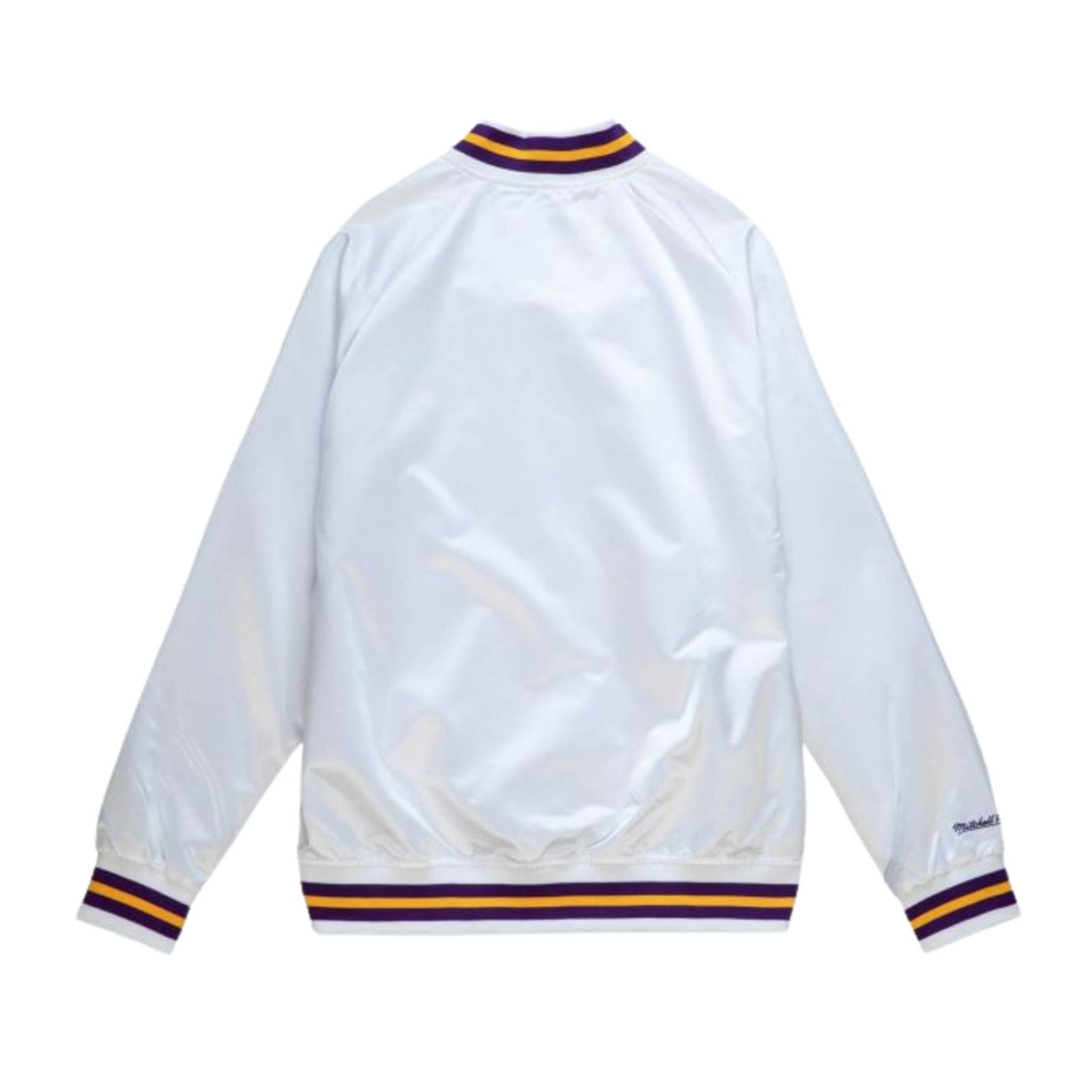 Chamarra Mitchell & Ness Hombre Lightweight Satin Angeles Lakers 