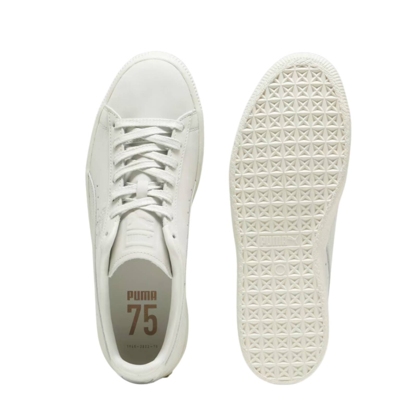 Tenis Puma Clyde OG 75Y Blanco Aniversario Unisex Moda 