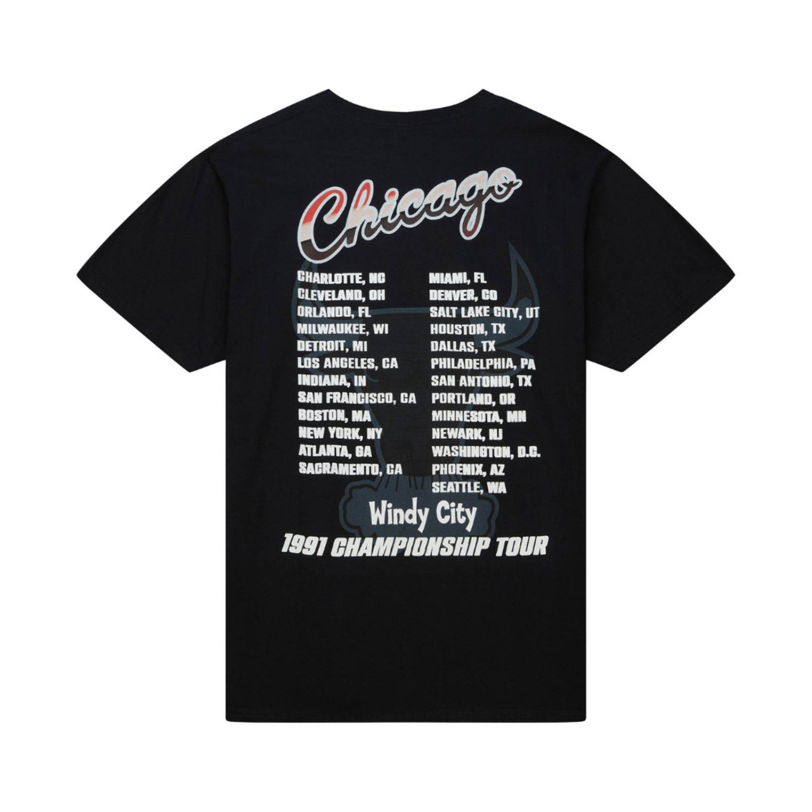 Jersey Mitchell & Ness Hombre Rock On Tour Chicago Bulls 