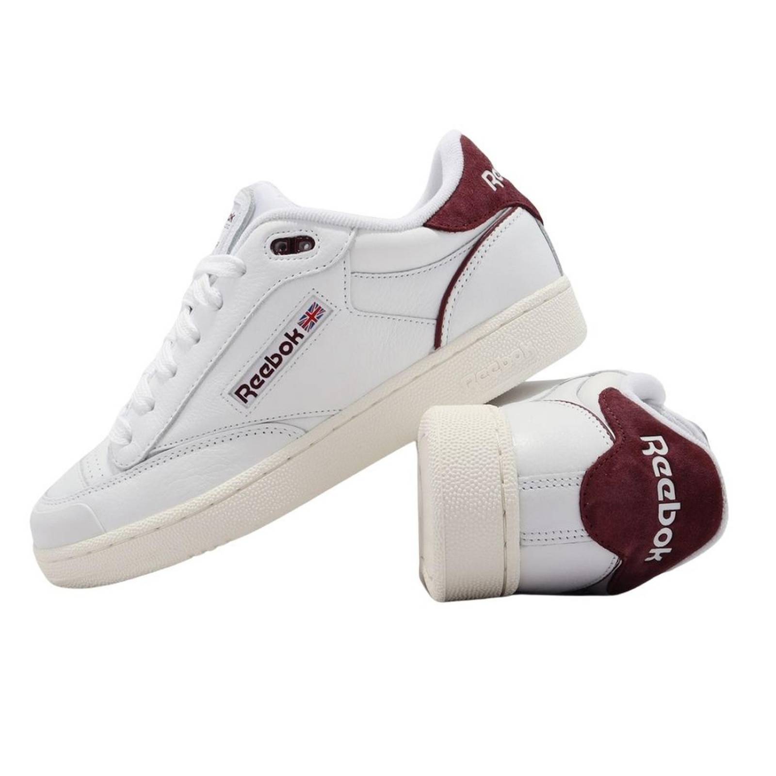 Tenis Reebok Club C Bulc Tinto Hombre Casual