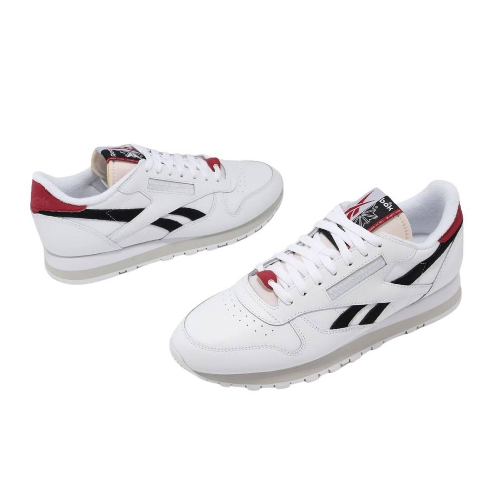 Tenis Reebok Classic Leather Black Unisex Casual 