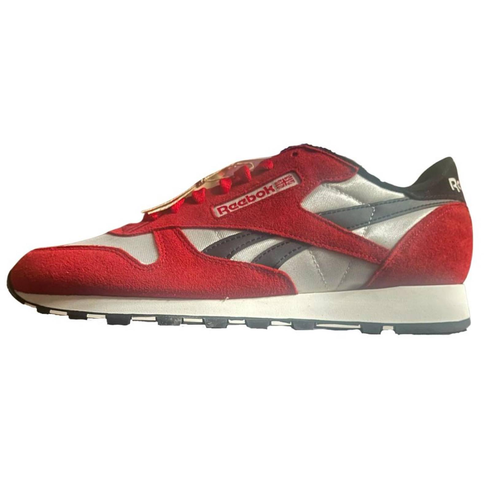 Tenis Reebok Classic Leather Red Hombre Moda Casual