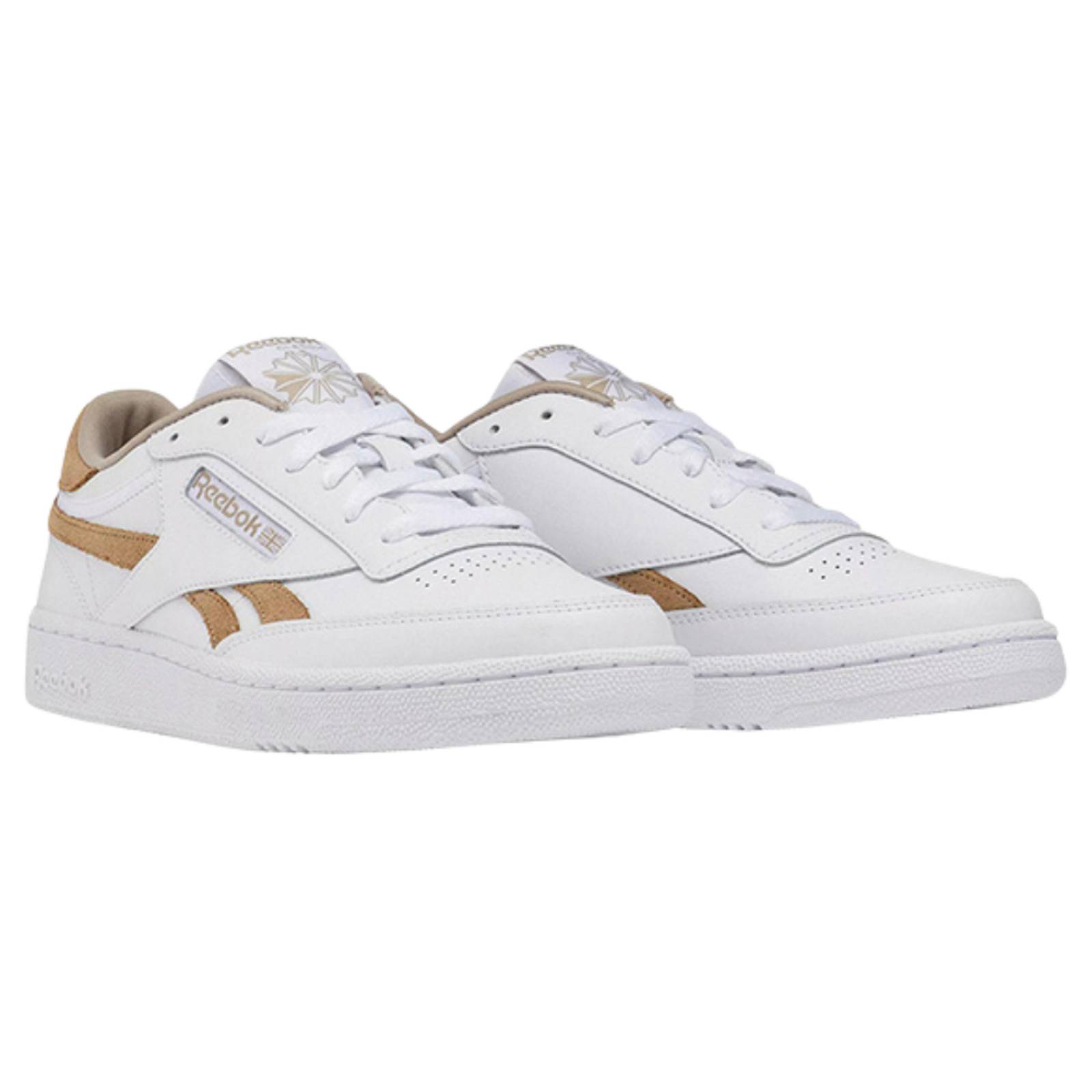 Tenis Reebok Club C Revenge Brown Hombre Moda Casual 