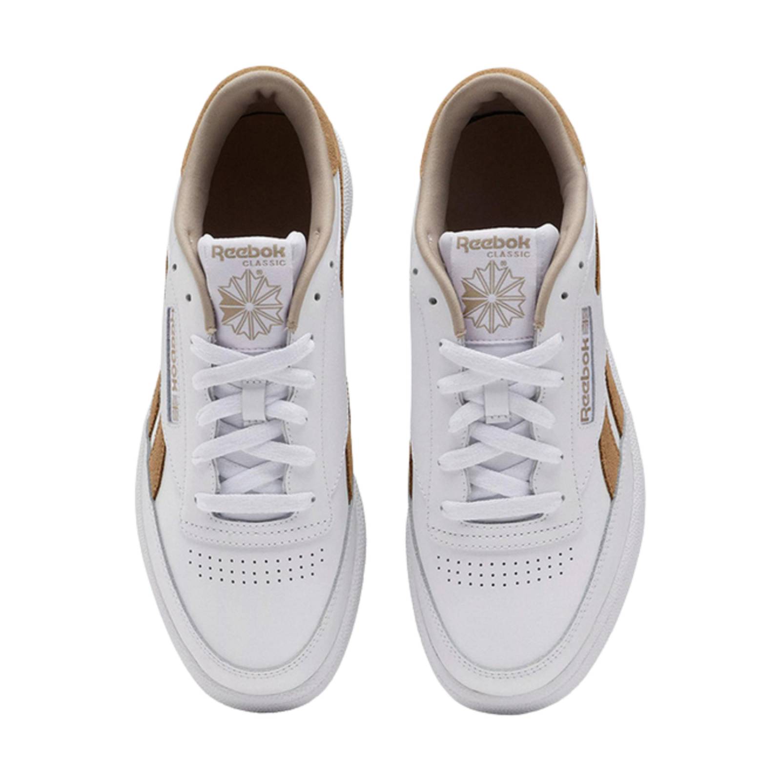 Tenis Reebok Club C Revenge Brown Hombre Moda Casual 