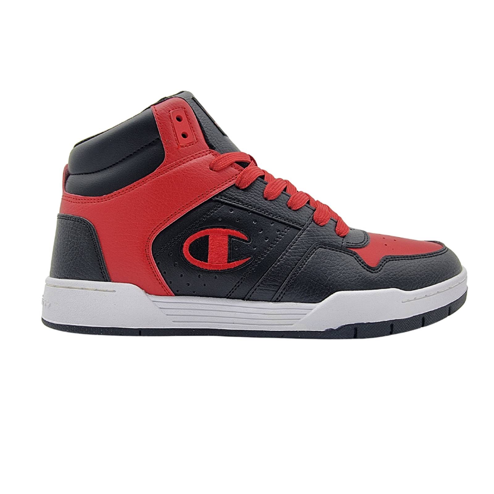 Tenis Champion Court Hi Negro Footwear Hombre Moda 