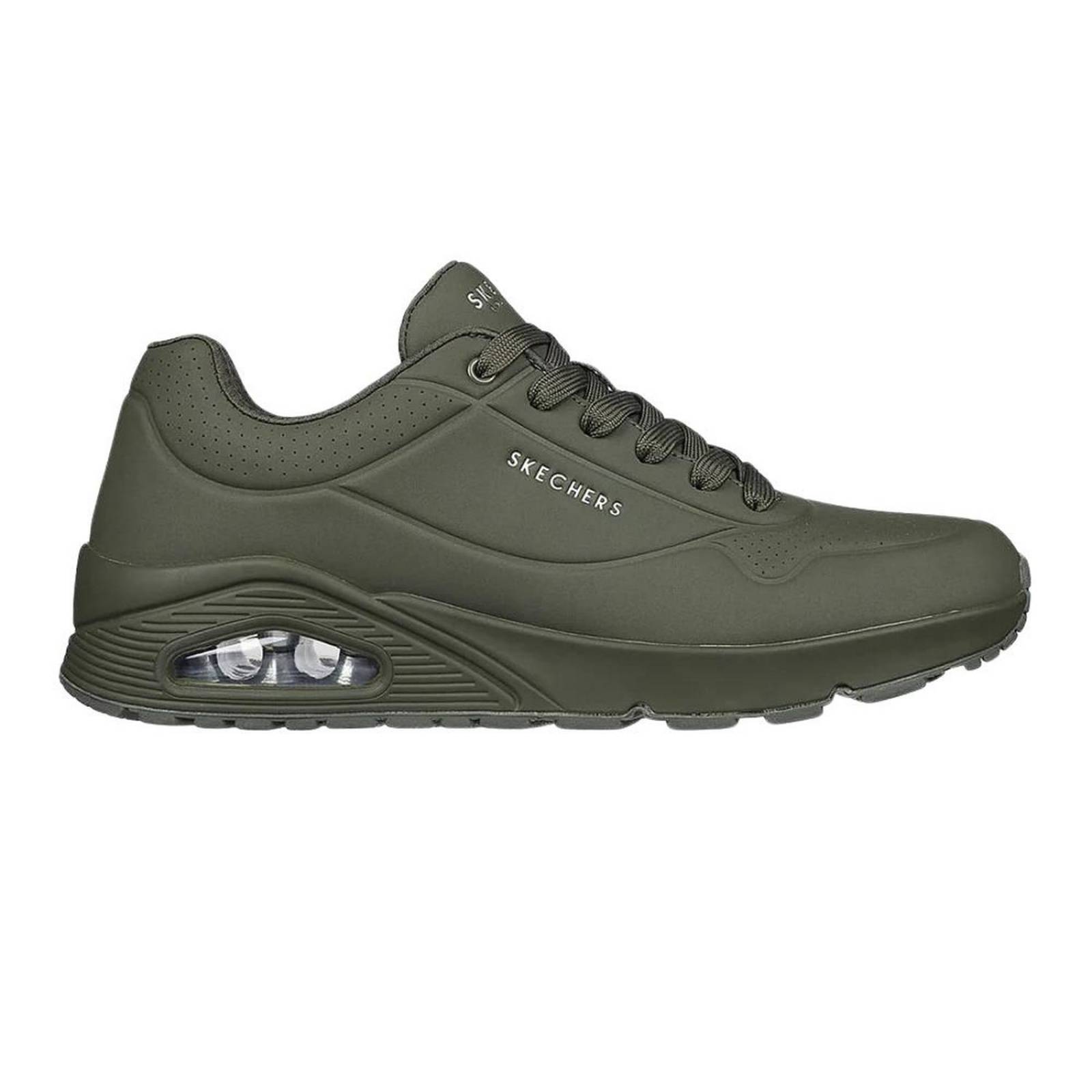 Tenis Skechers Street Uno Verde Hombre Casual 