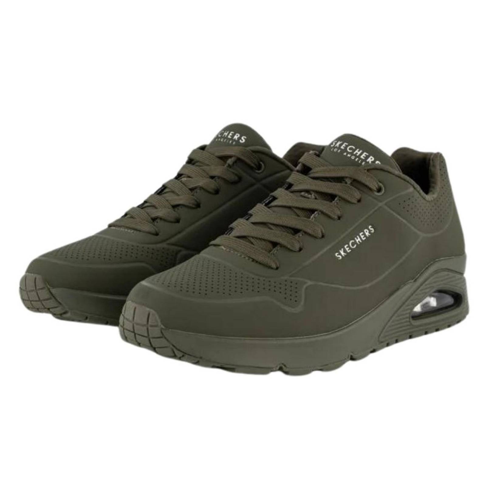 Tenis Skechers Street Uno Verde Hombre Casual 