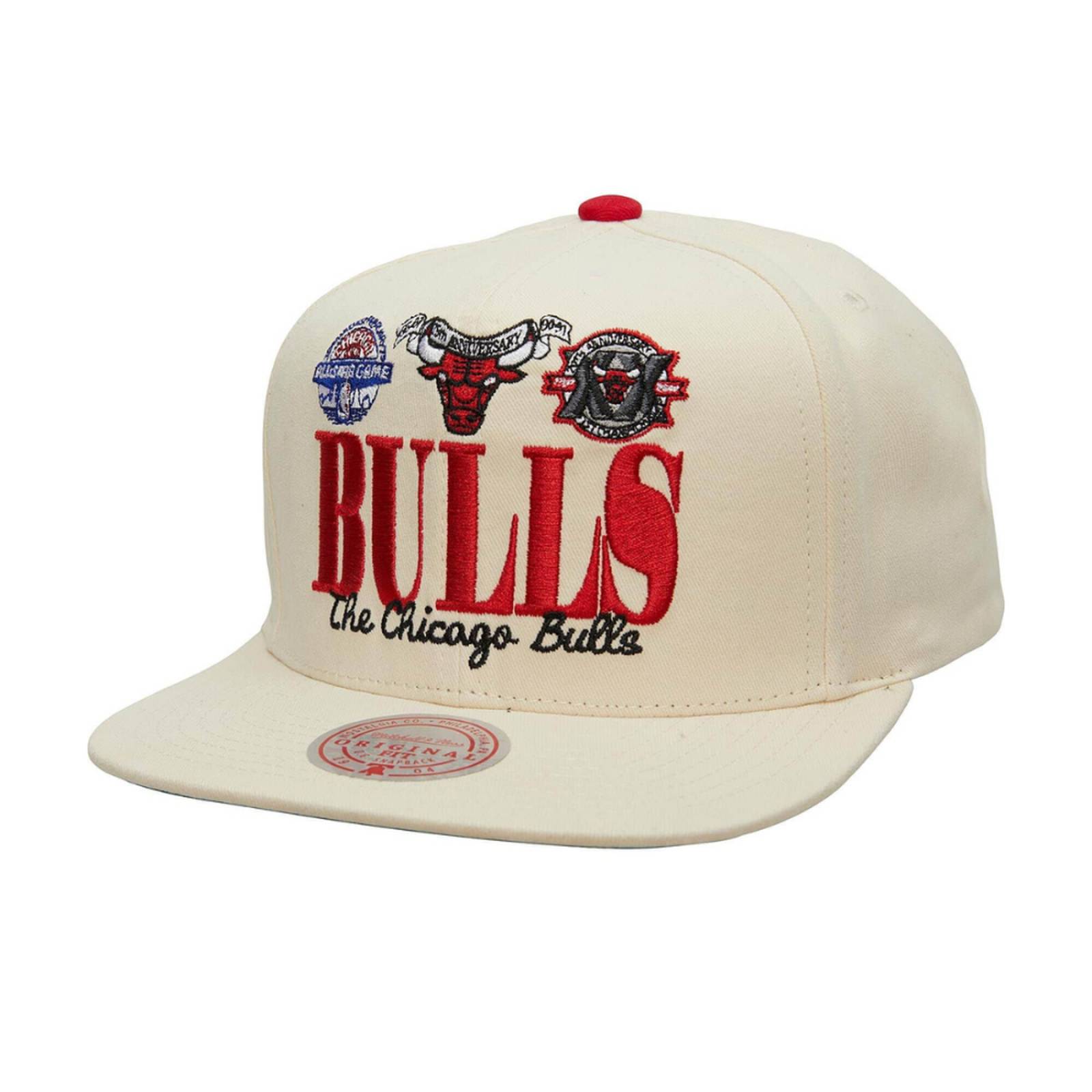 Gorra Mitchell & Ness Reframe Retro Chicago Bulls Hombre NBA 