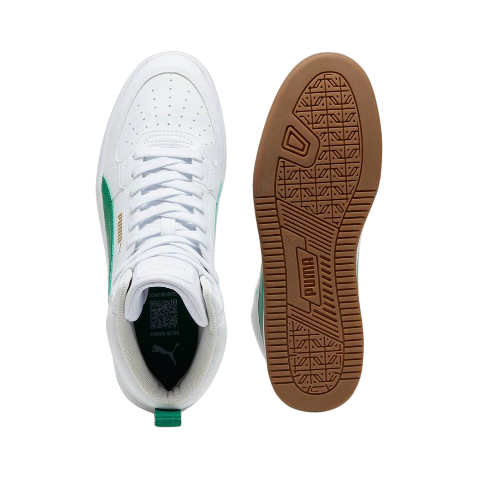 Tenis Puma Caven 2.0 MID Blanco Hombre Casual 
