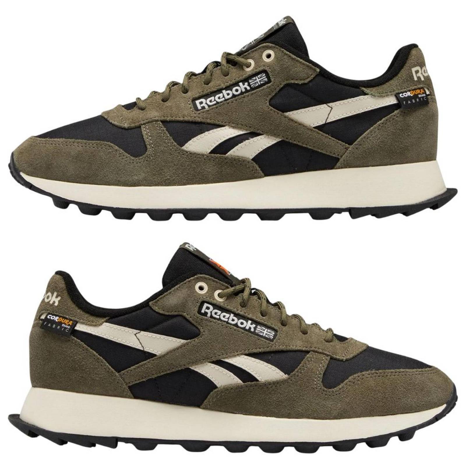 Tenis Reebok Classic Leather Green Hombre Moda Casual