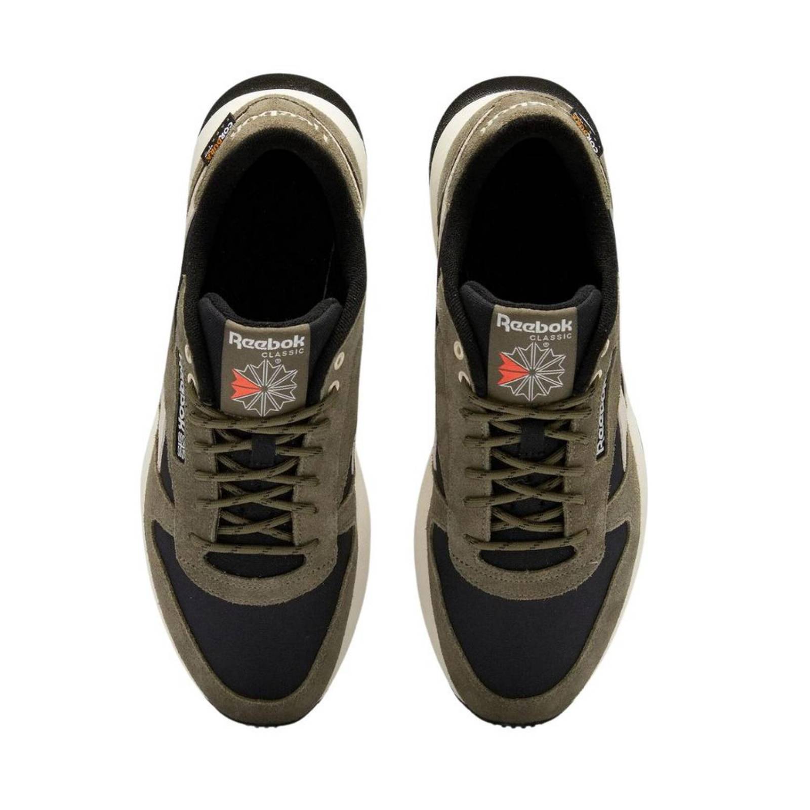 Tenis Reebok Classic Leather Green Hombre Moda Casual