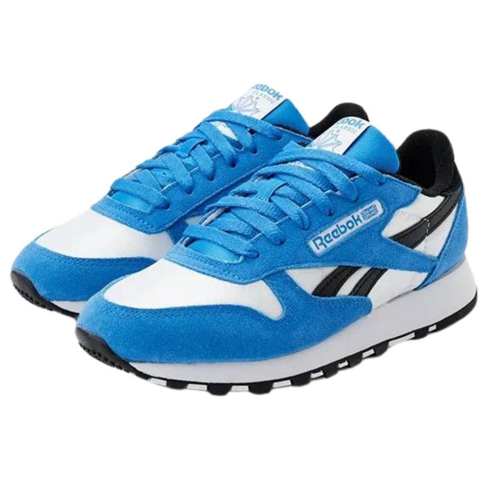 Tenis Reebok Classic Leather Blue Unisex Moda Casual 