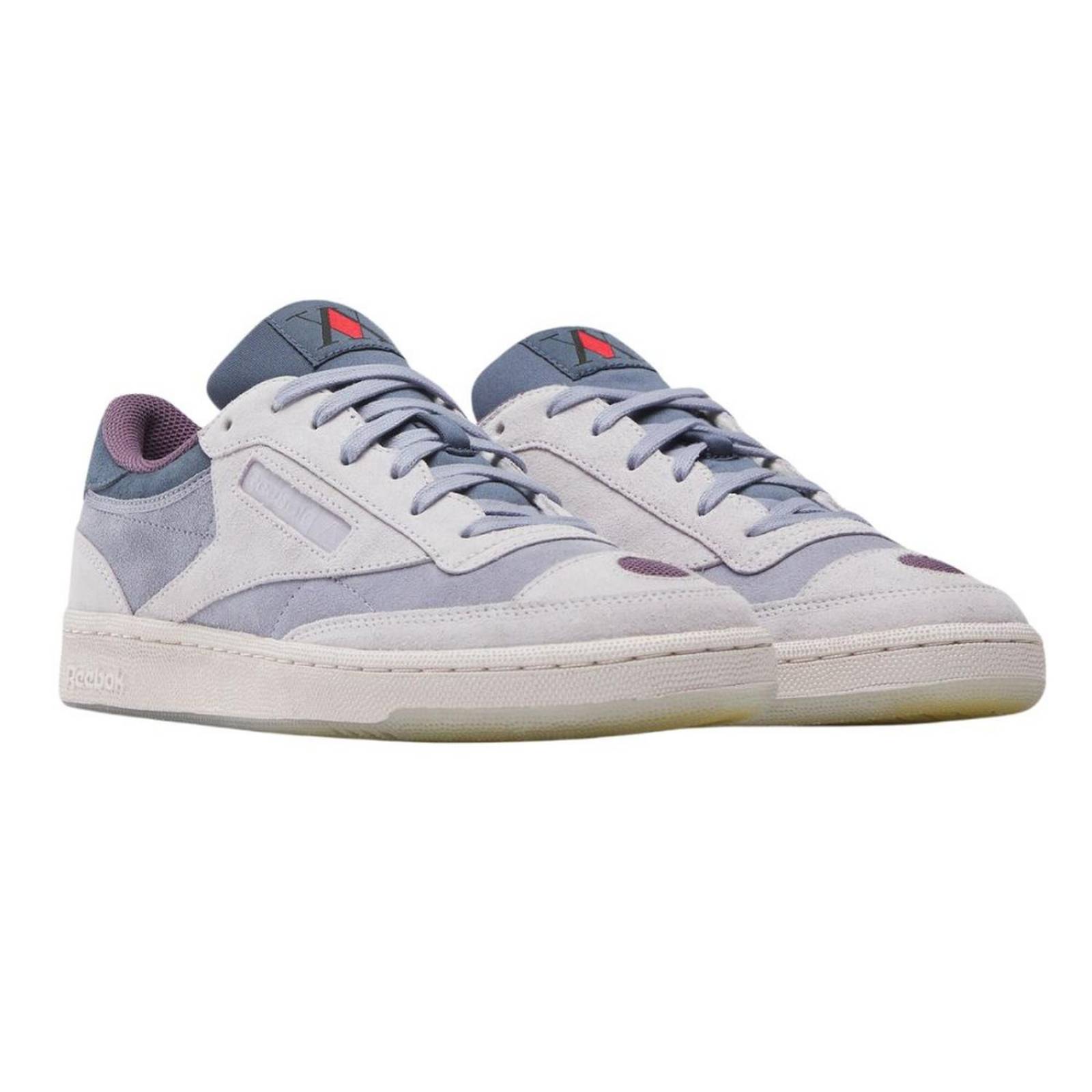 Tenis Reebok Club C 85 Indigo Unisex Moda Casual 