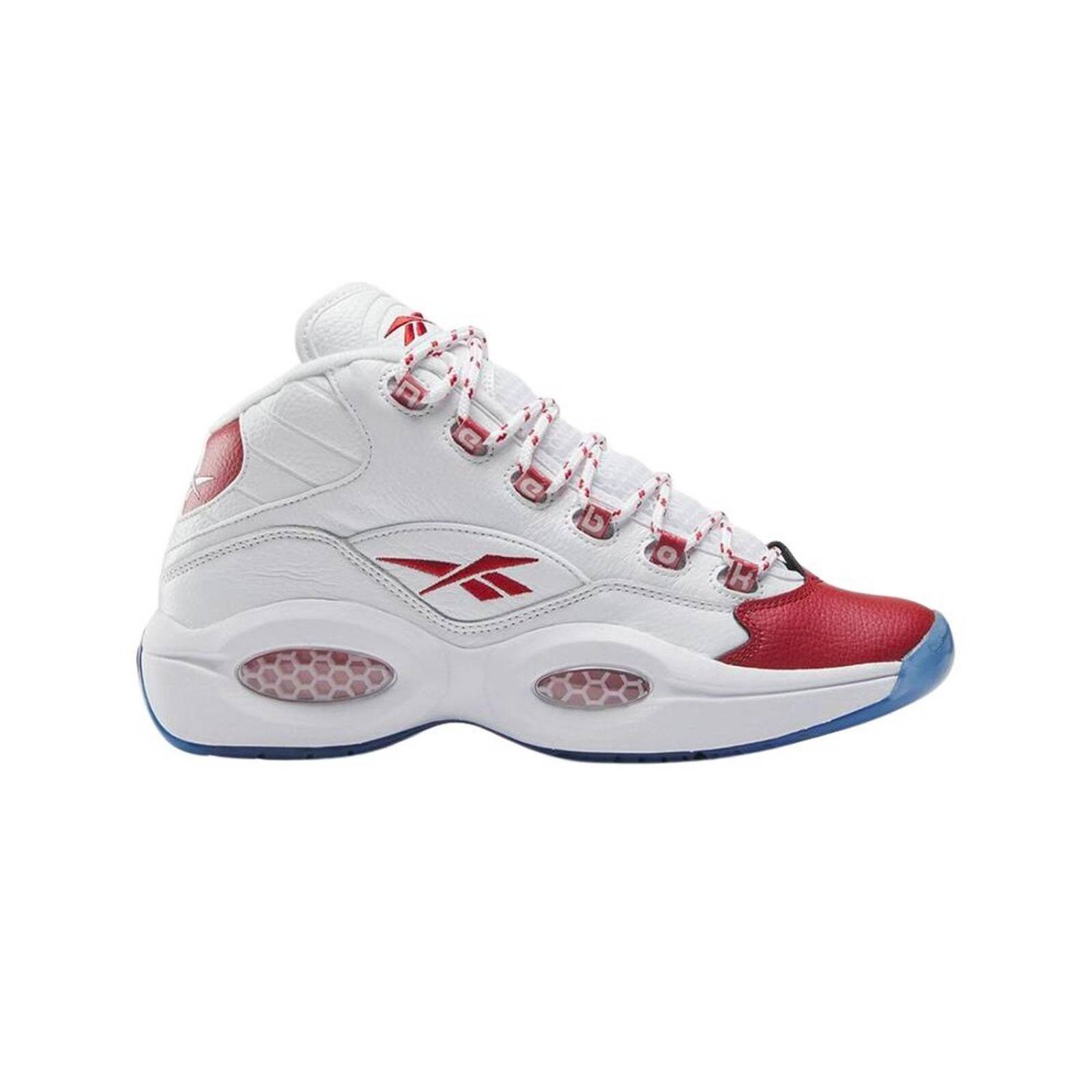 Tenis Reebok Question Mid Red Toe Hombre 