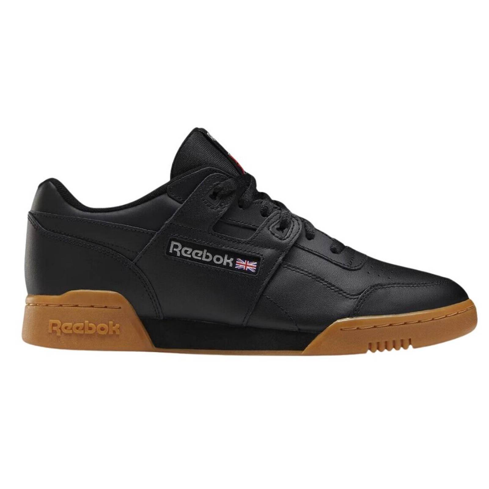 Tenis Reebok Workout Plus Black Unisex Moda Casual Juvenil 