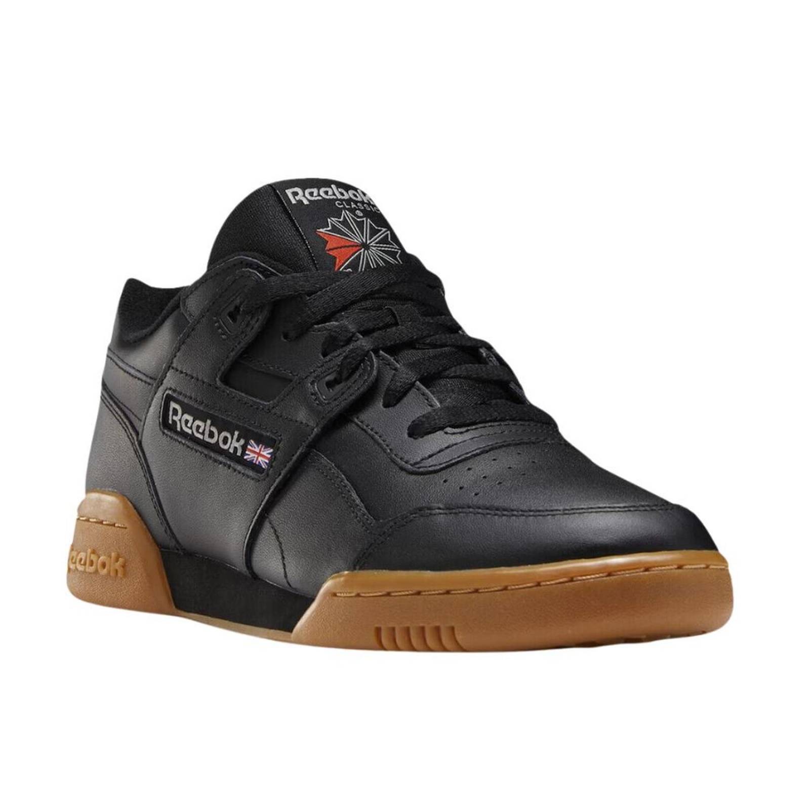 Tenis Reebok Workout Plus Black Unisex Moda Casual Juvenil 