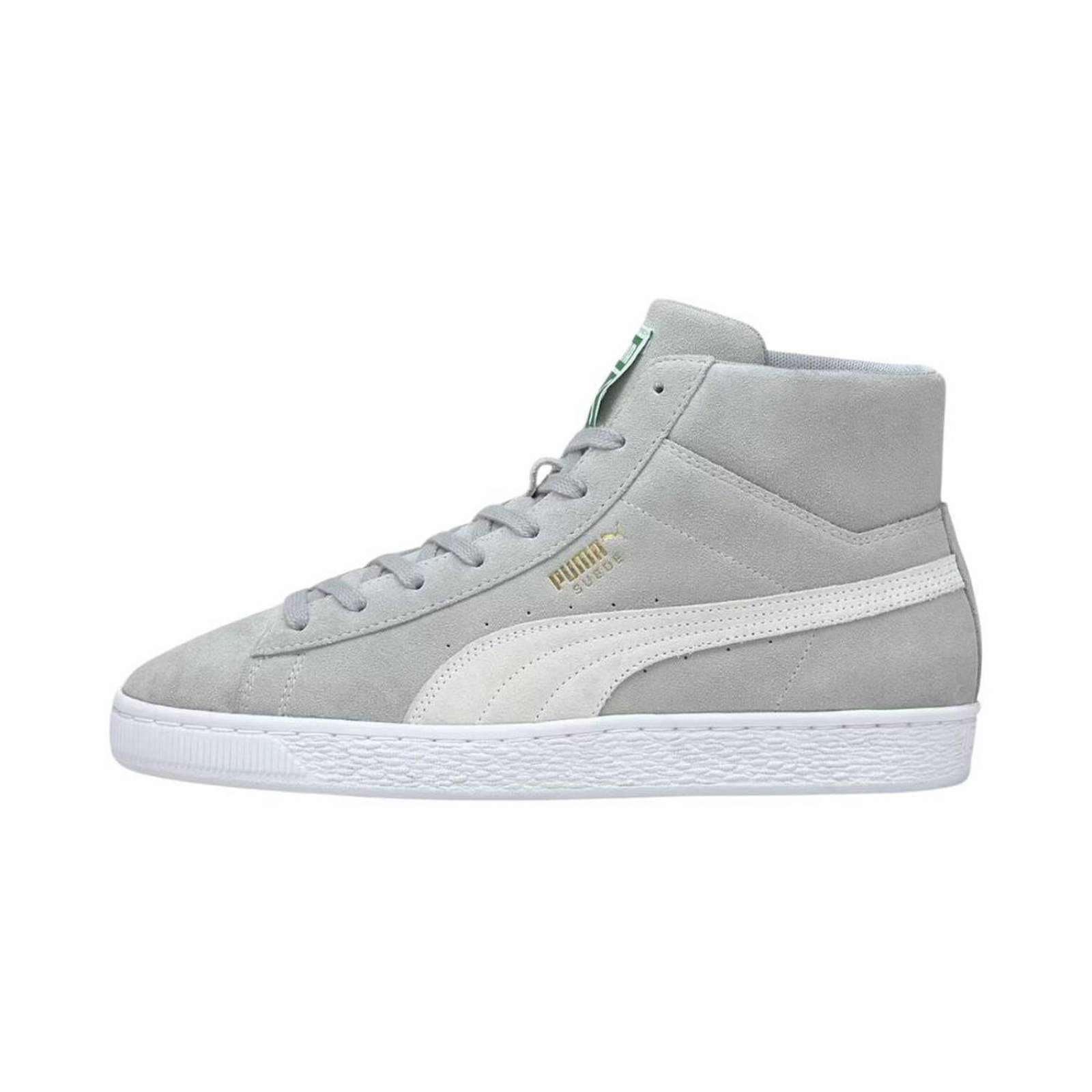 Tenis Puma Suede Mid Grey Hombre Casual
