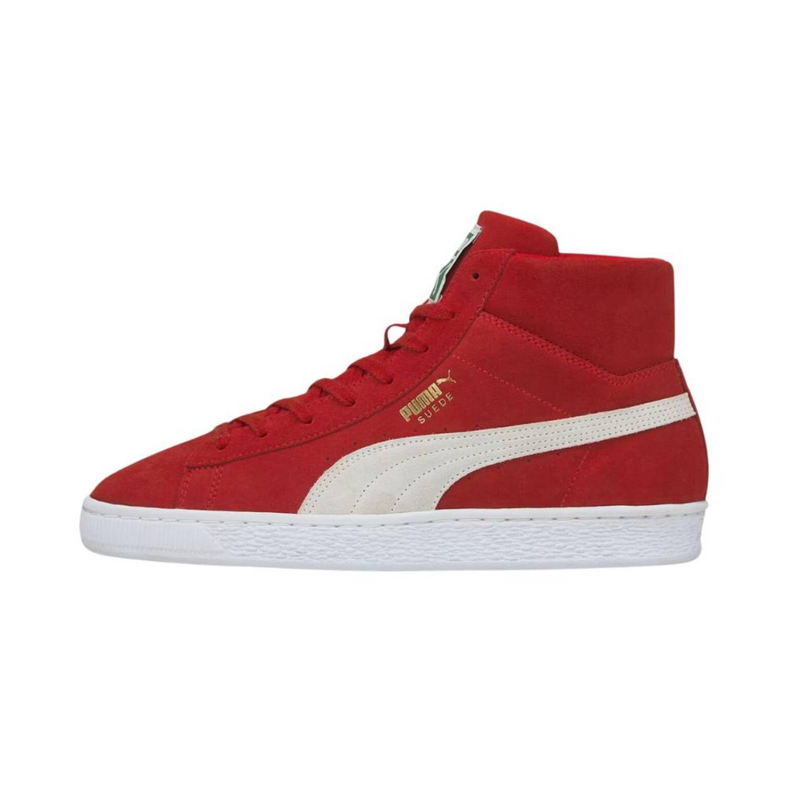 Tenis Puma Suede Mid Xxi Red Hombre Moda Casual 
