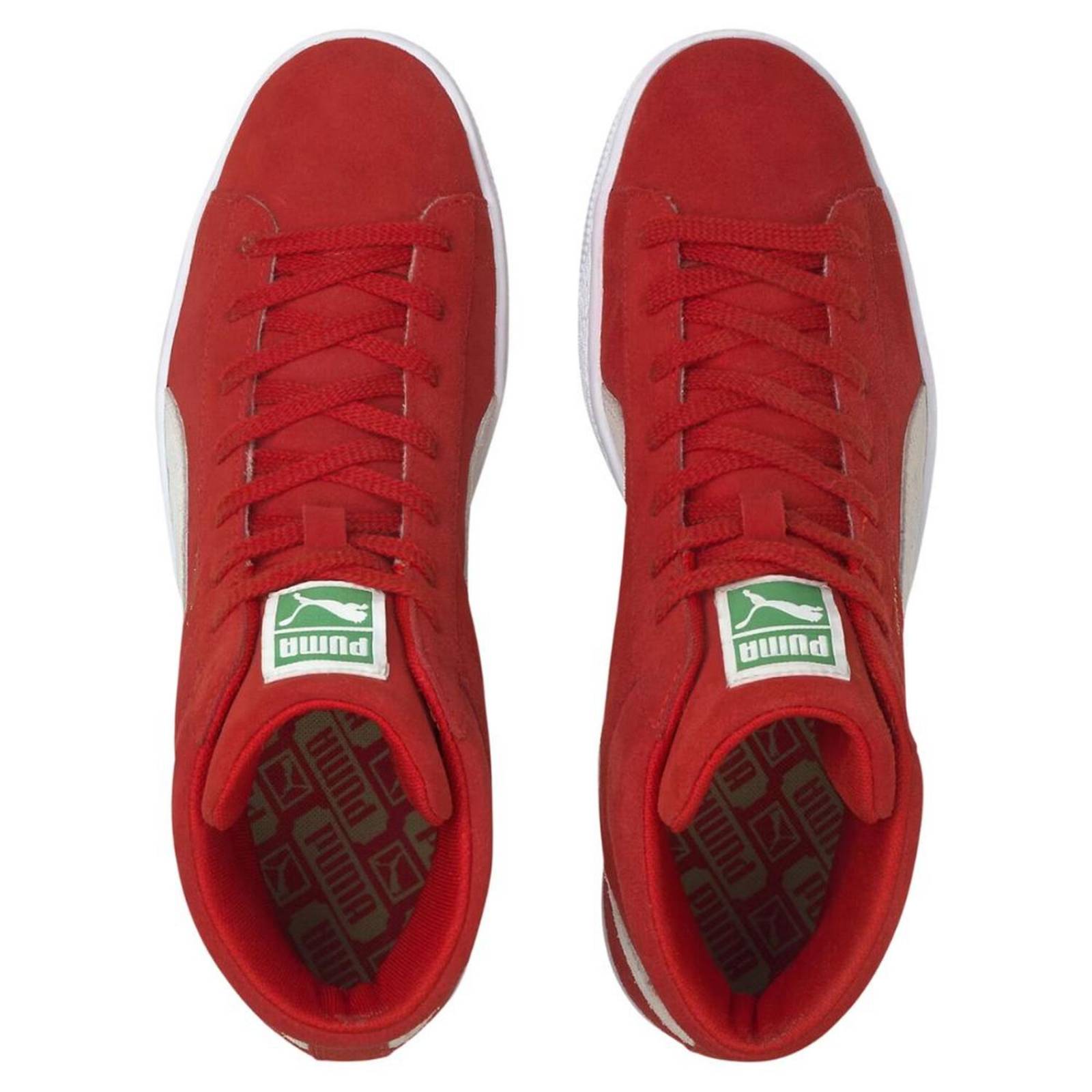 Tenis Puma Suede Mid Xxi Red Hombre Moda Casual 