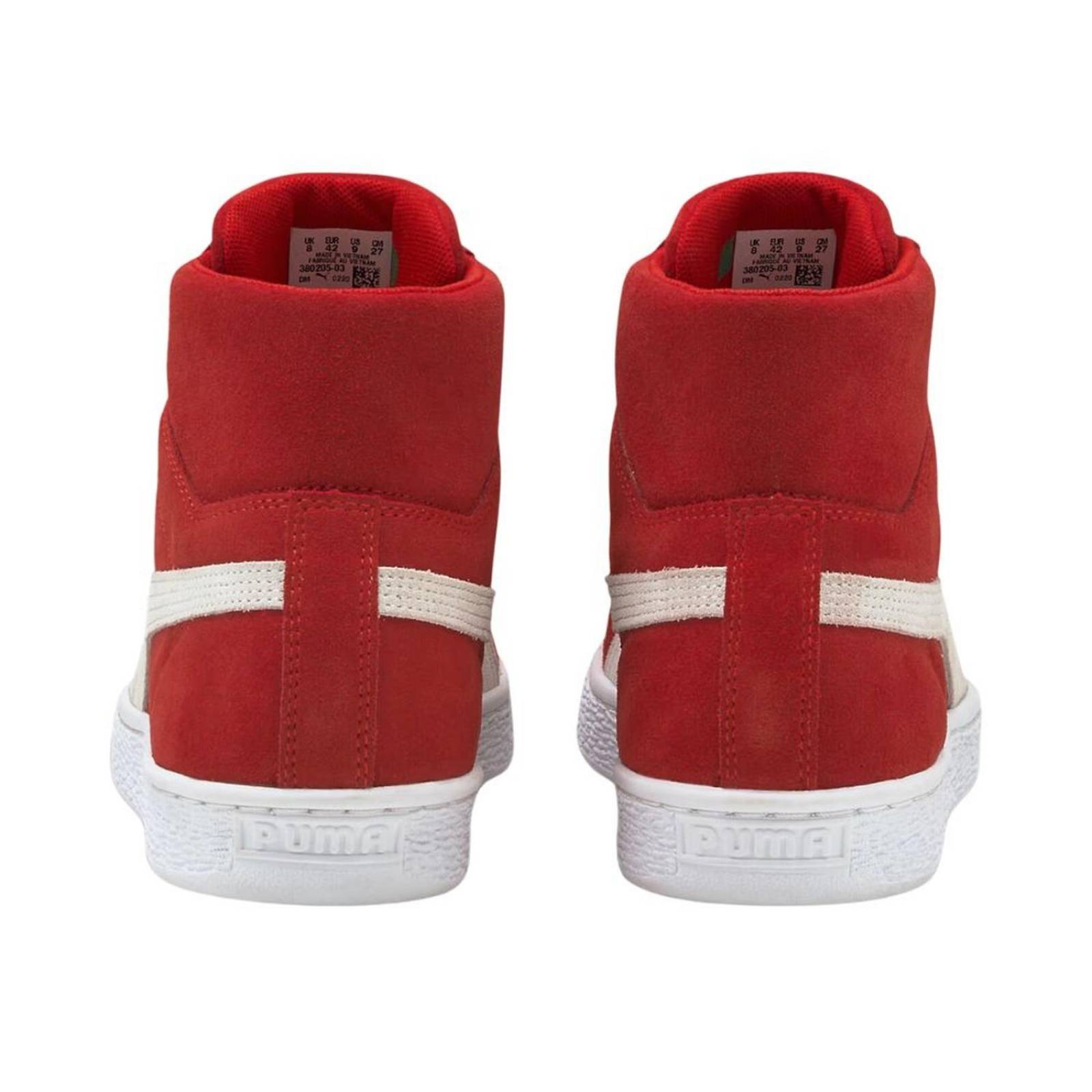 Tenis Puma Suede Mid Xxi Red Hombre Moda Casual 