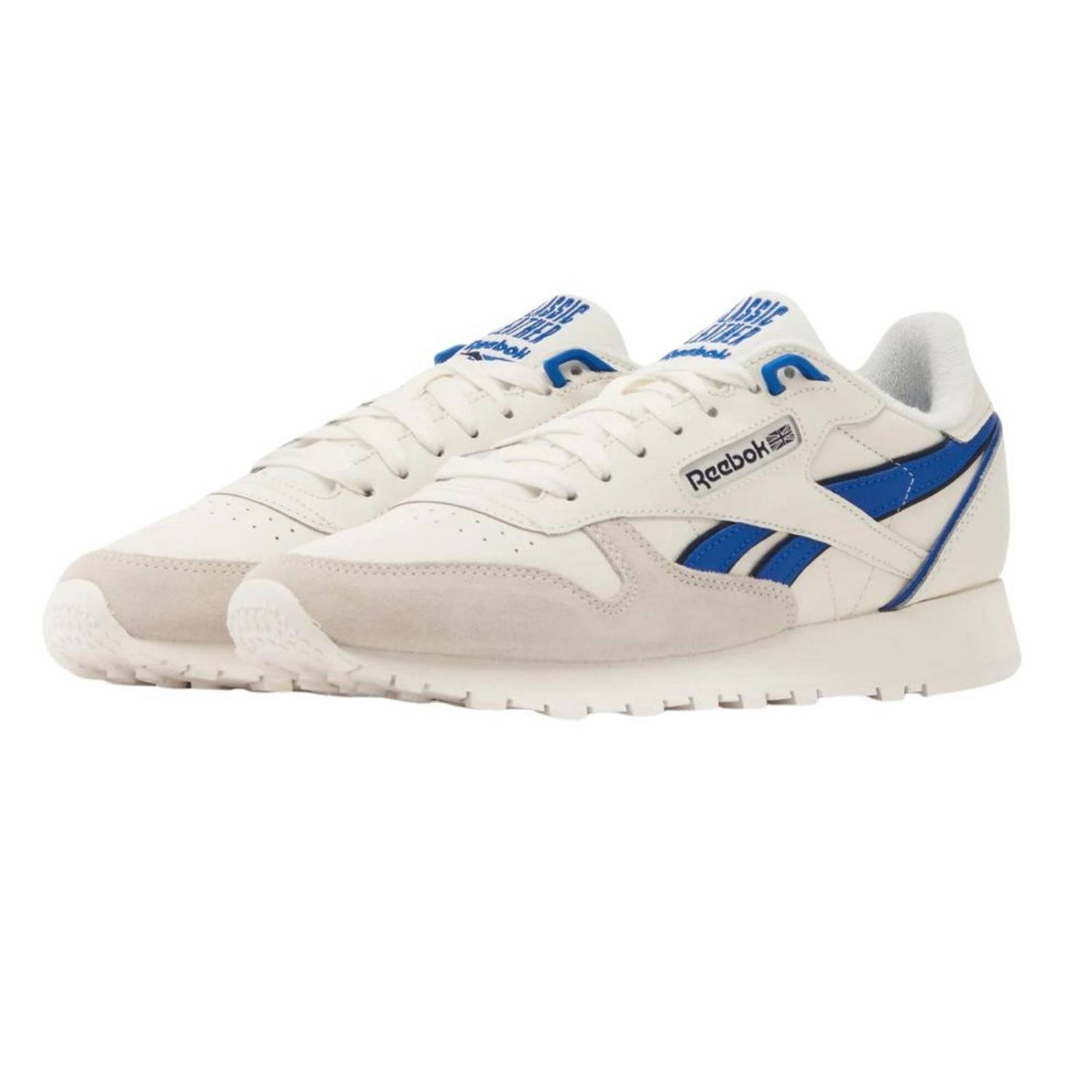 Tenis Reebok Classic Leather Blue Hombre Moda Casual