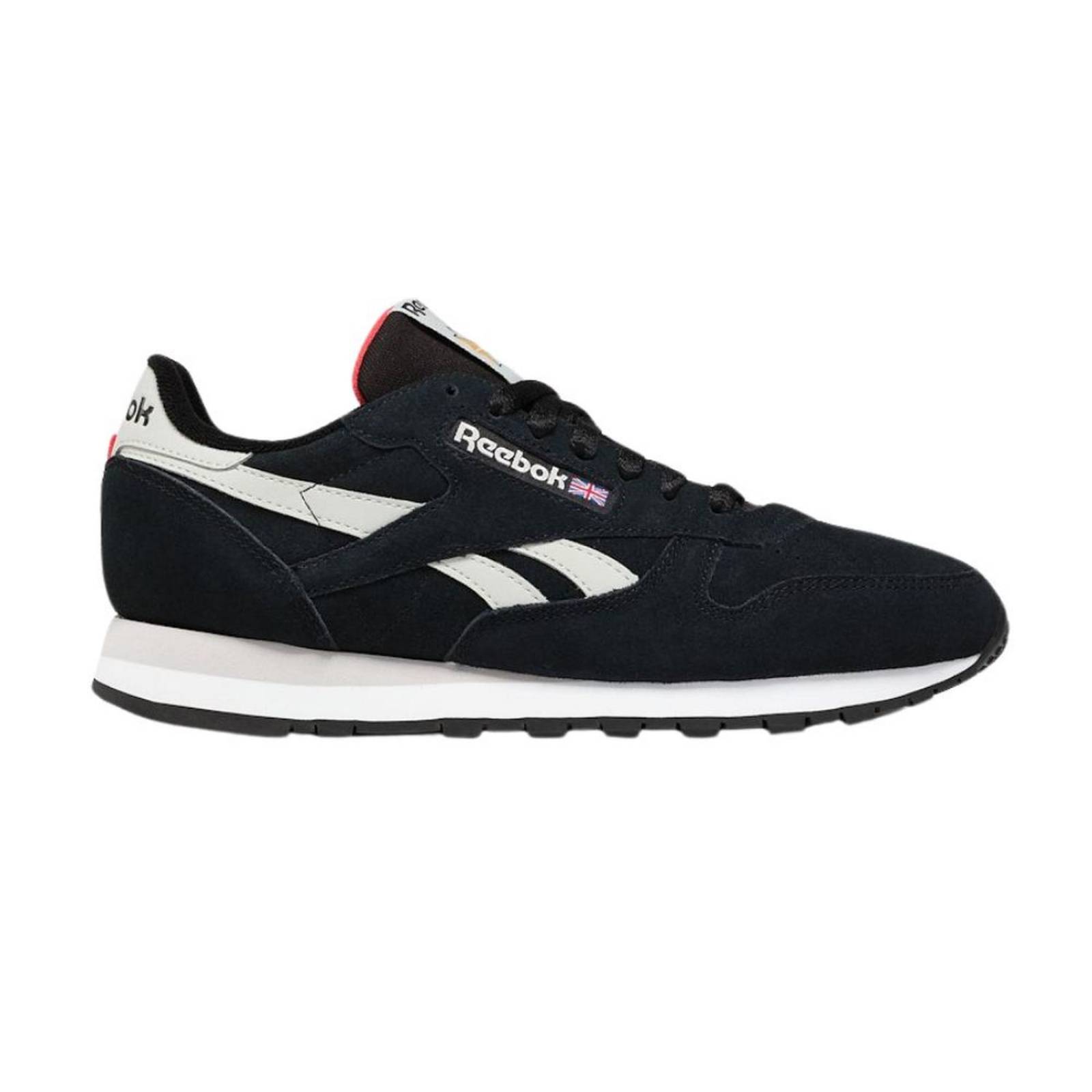 Tenis Reebok Classic Suede Black Hombre Moda Casual 