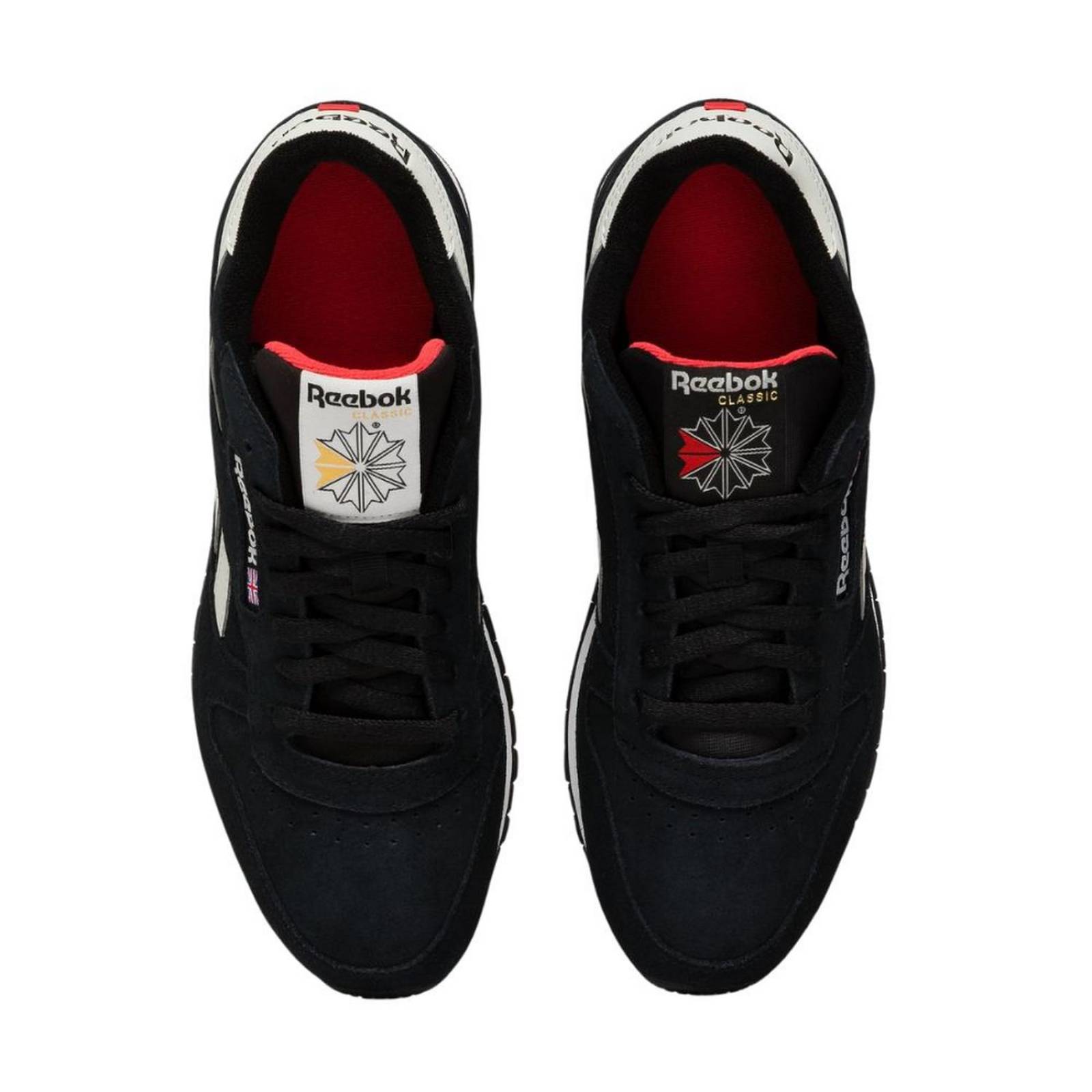 Tenis Reebok Classic Suede Black Hombre Moda Casual 