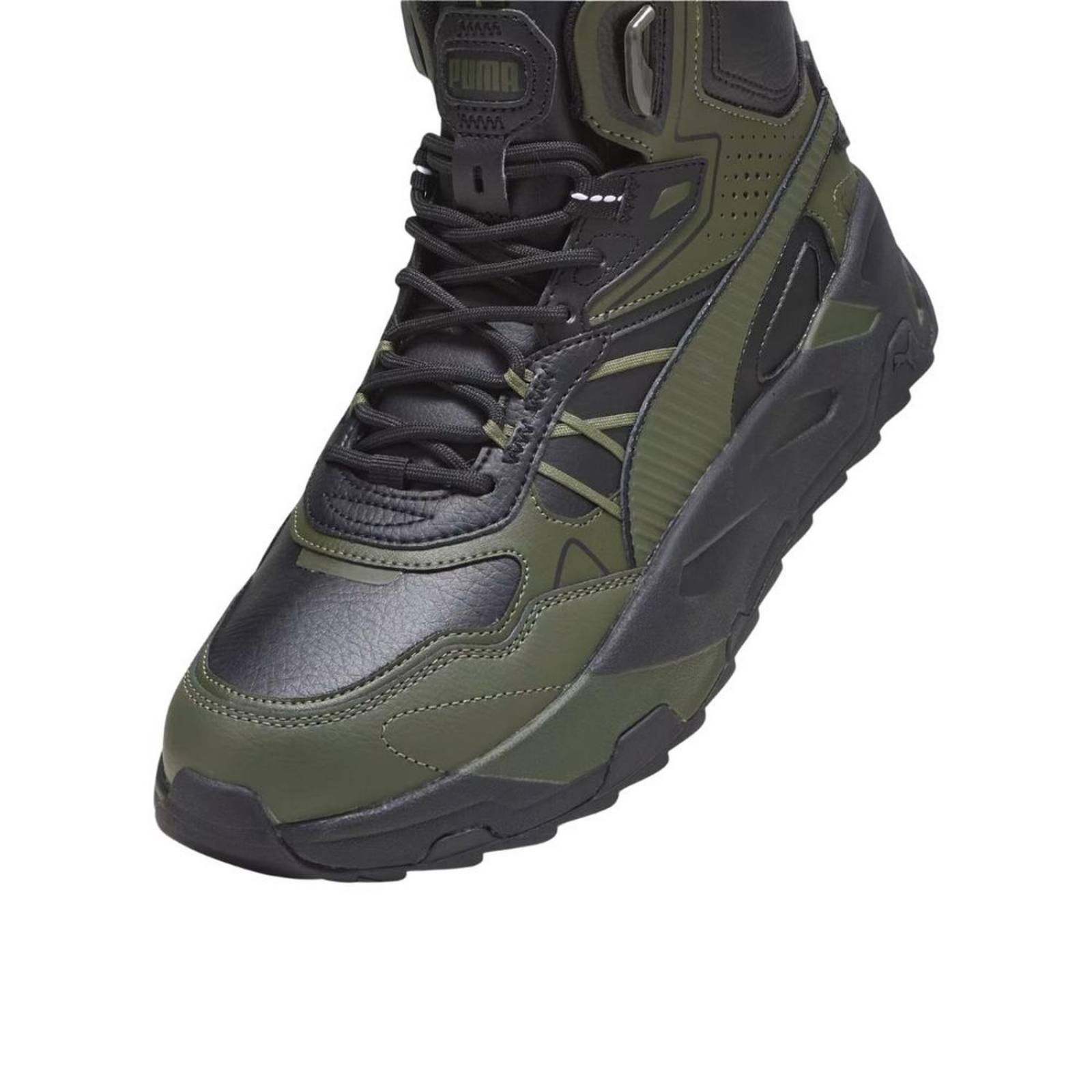 Botas Puma Trinity Mid Hybrid Leather Hombre Casual 