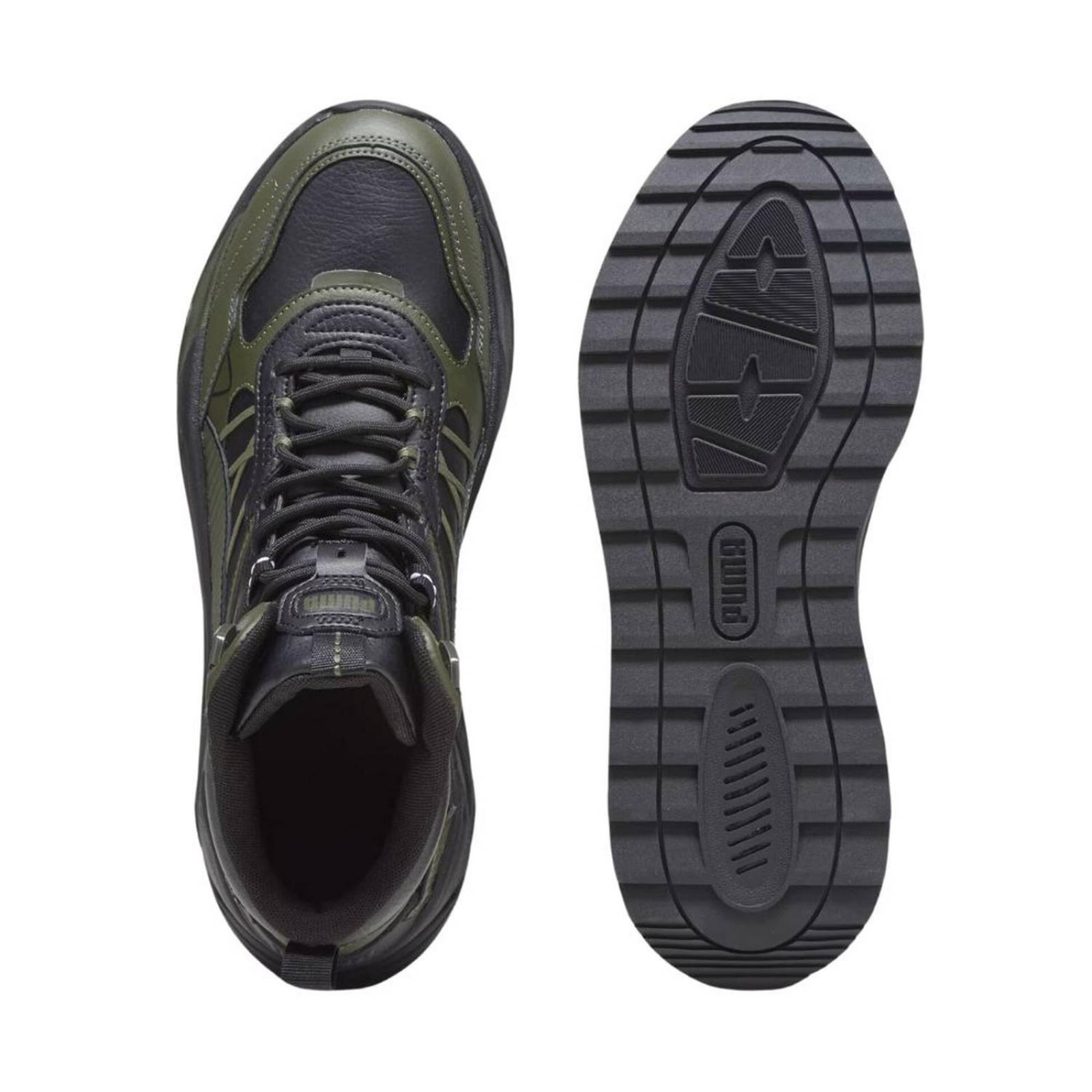 Botas Puma Trinity Mid Hybrid Leather Hombre Casual 