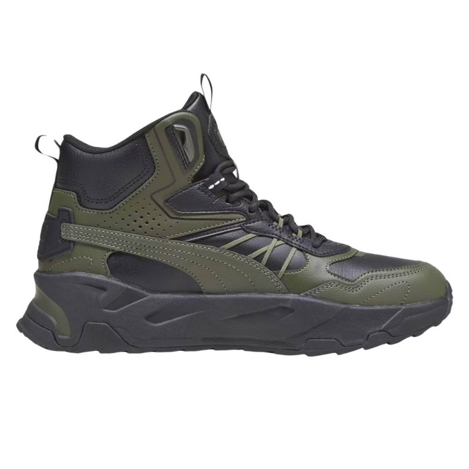 Botas Puma Trinity Mid Hybrid Leather Hombre Casual 